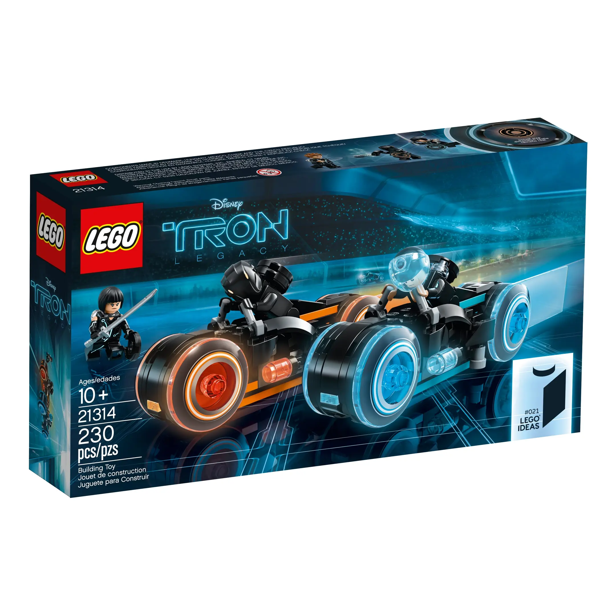 LEGO Ideas TRON Legacy • Set 21314 • SetDB • Merlins Bricks