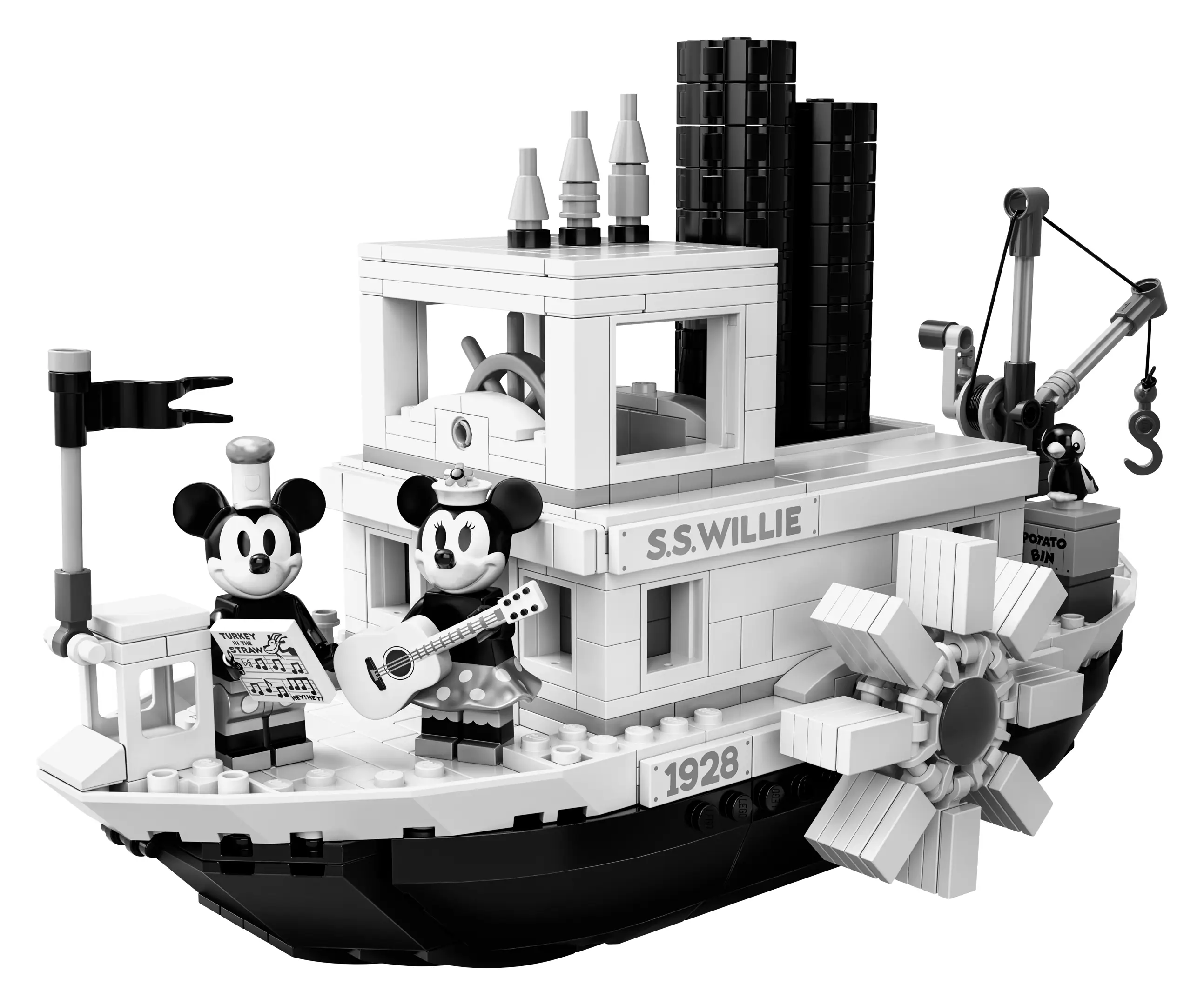 LEGO Disney Ideas Steamboat Willie • Set 21317 • SetDB