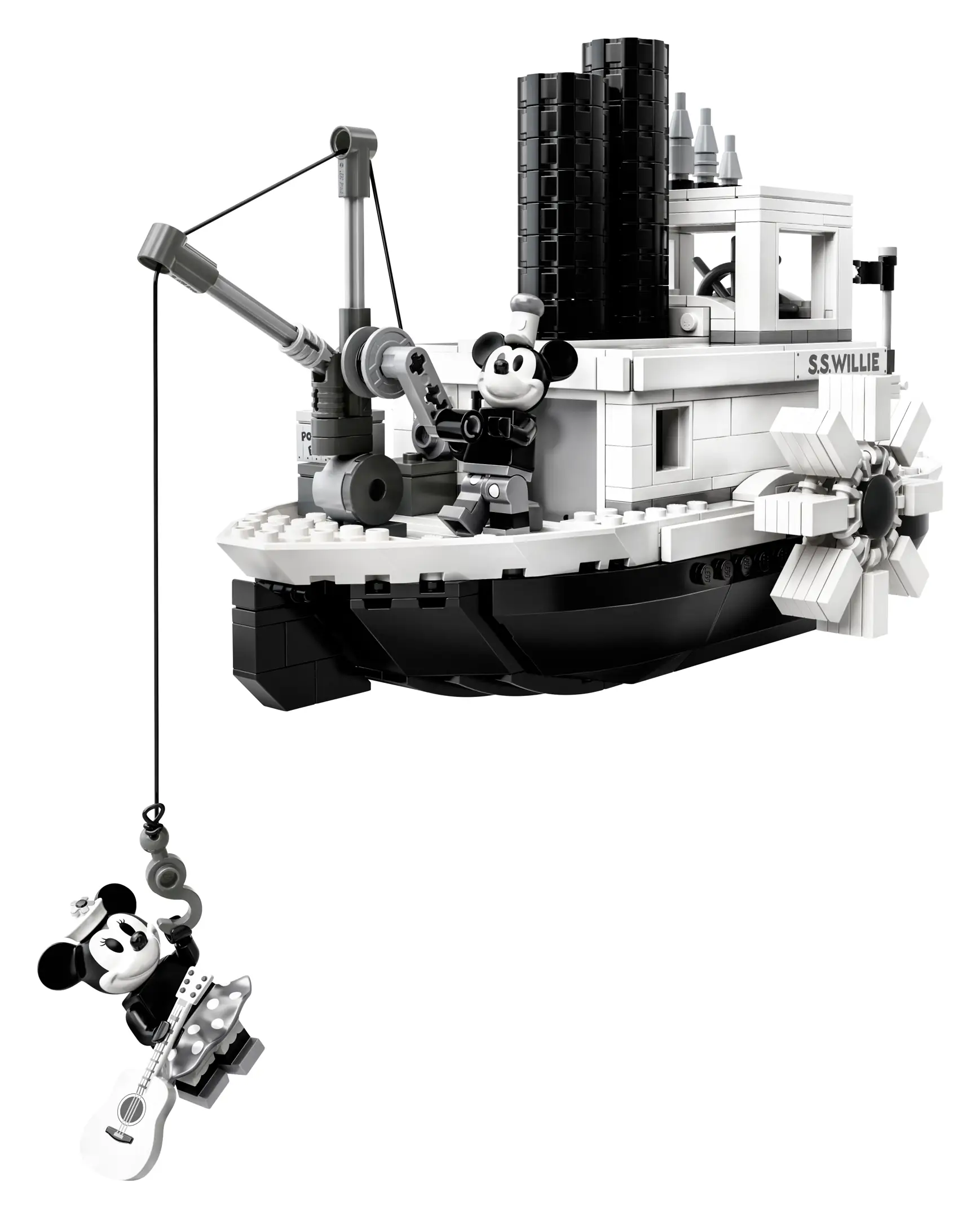 Mickey steamboat lego sale