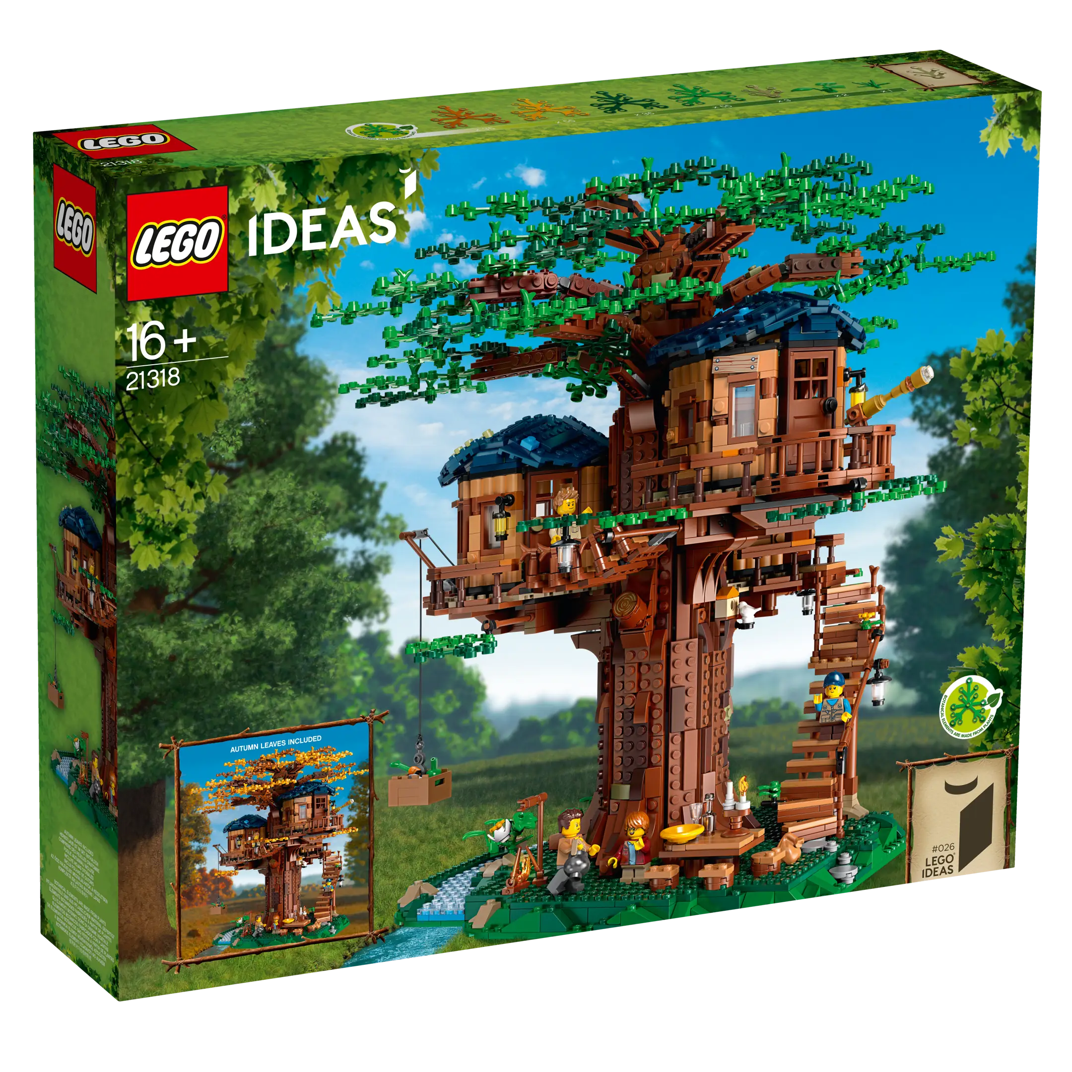 LEGO Ideas Tree House • Set 21318 • SetDB • Merlins Bricks