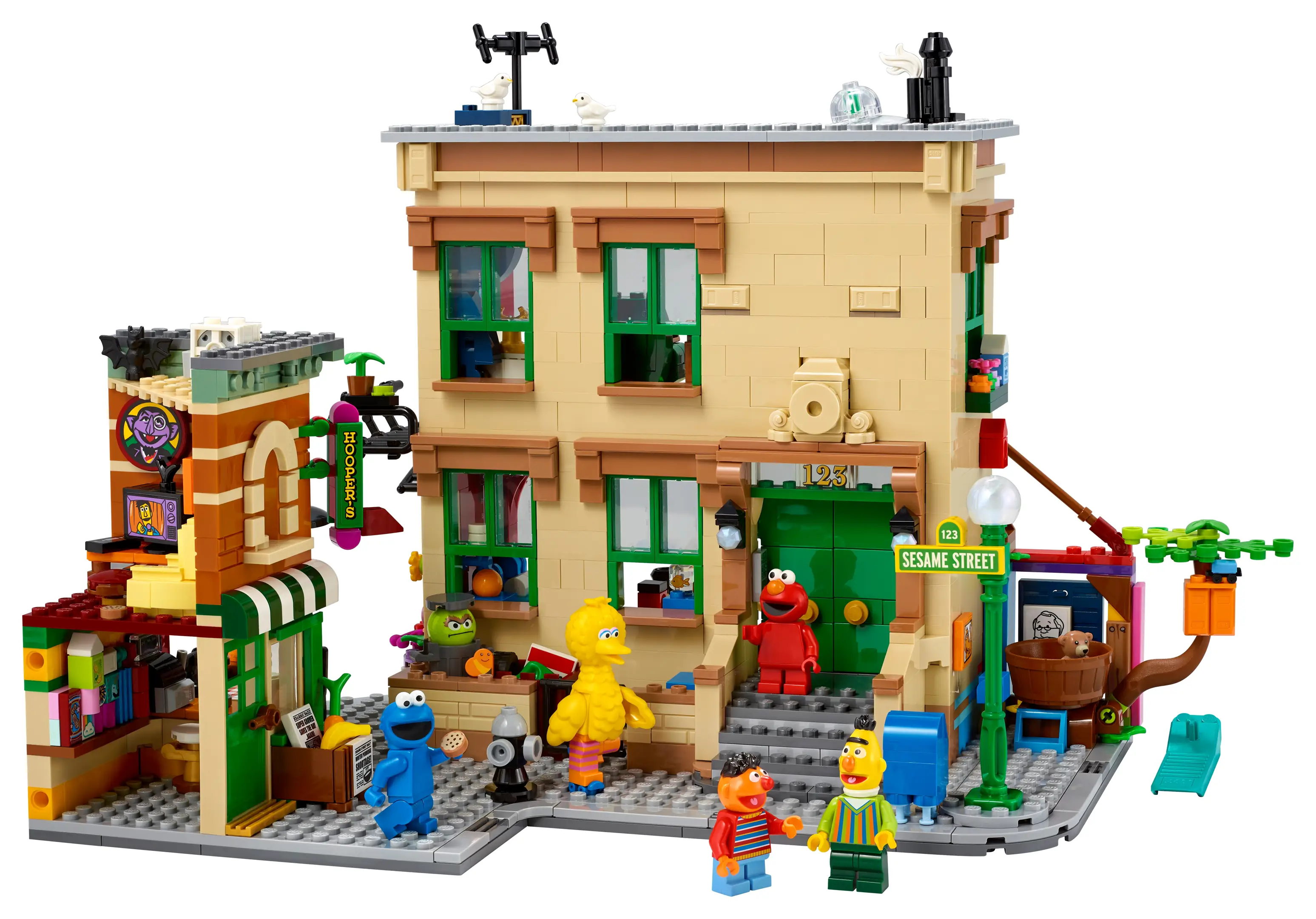 LEGO Ideas 123 Sesame Street • Set 21324 • SetDB
