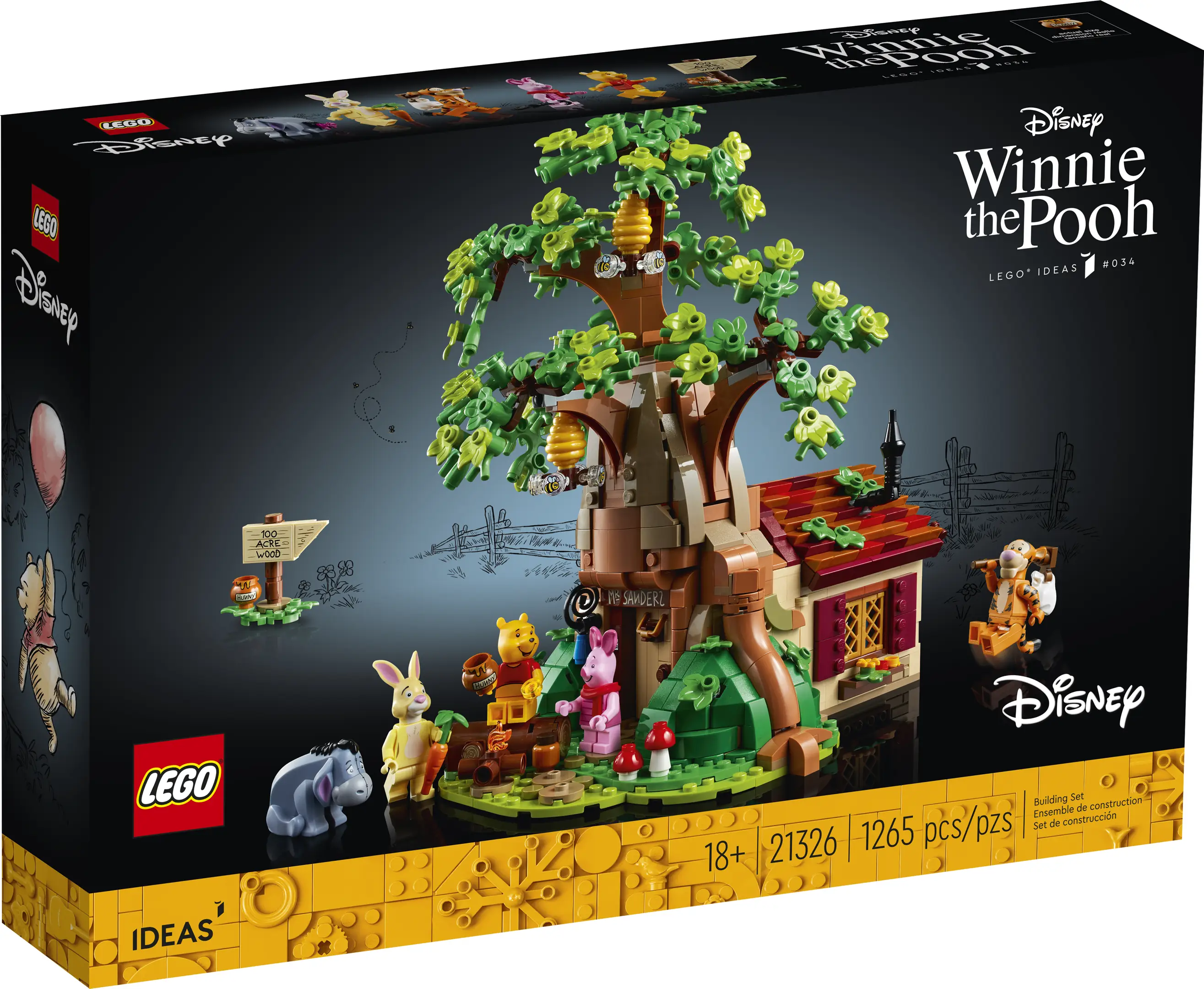 LEGO Ideas Winnie the Pooh • Set 21326 • SetDB