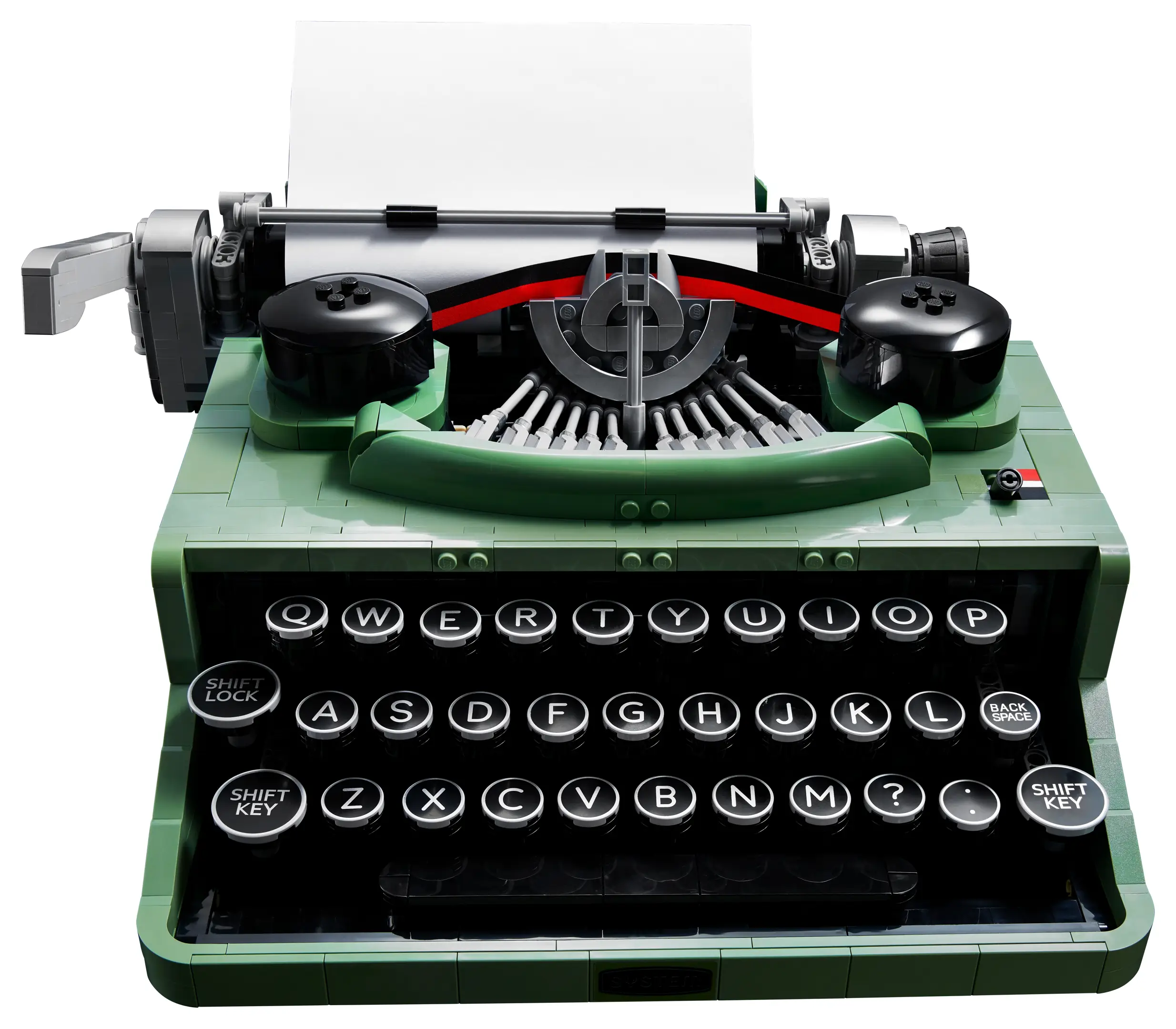 LEGO Ideas Typewriter • Set 21327 • SetDB • Merlins Bricks