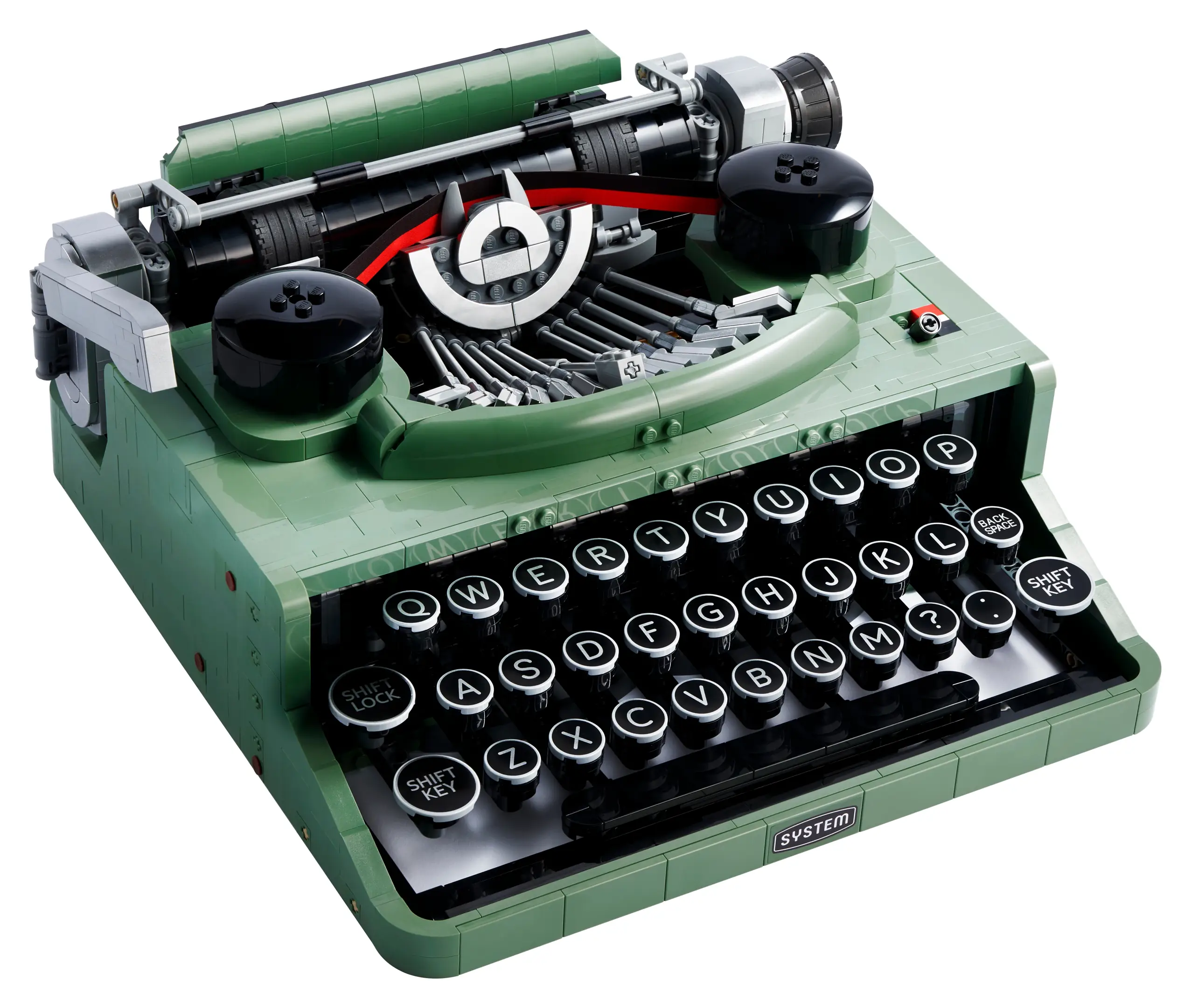 LEGO Ideas Typewriter • Set 21327 • SetDB • Merlins Bricks