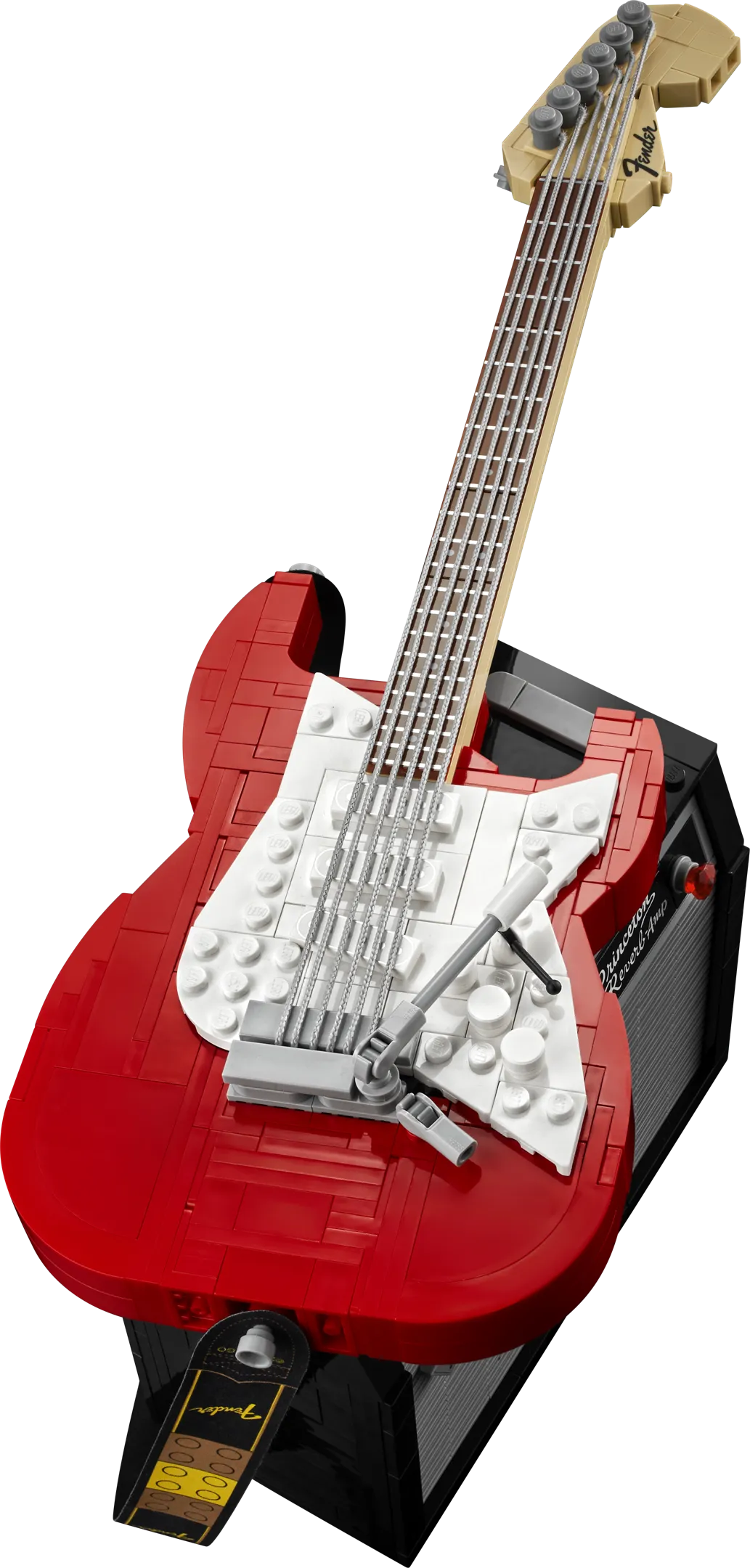 Ideas Fender Stratocaster 21329 Building Set orders (1074 Pieces)