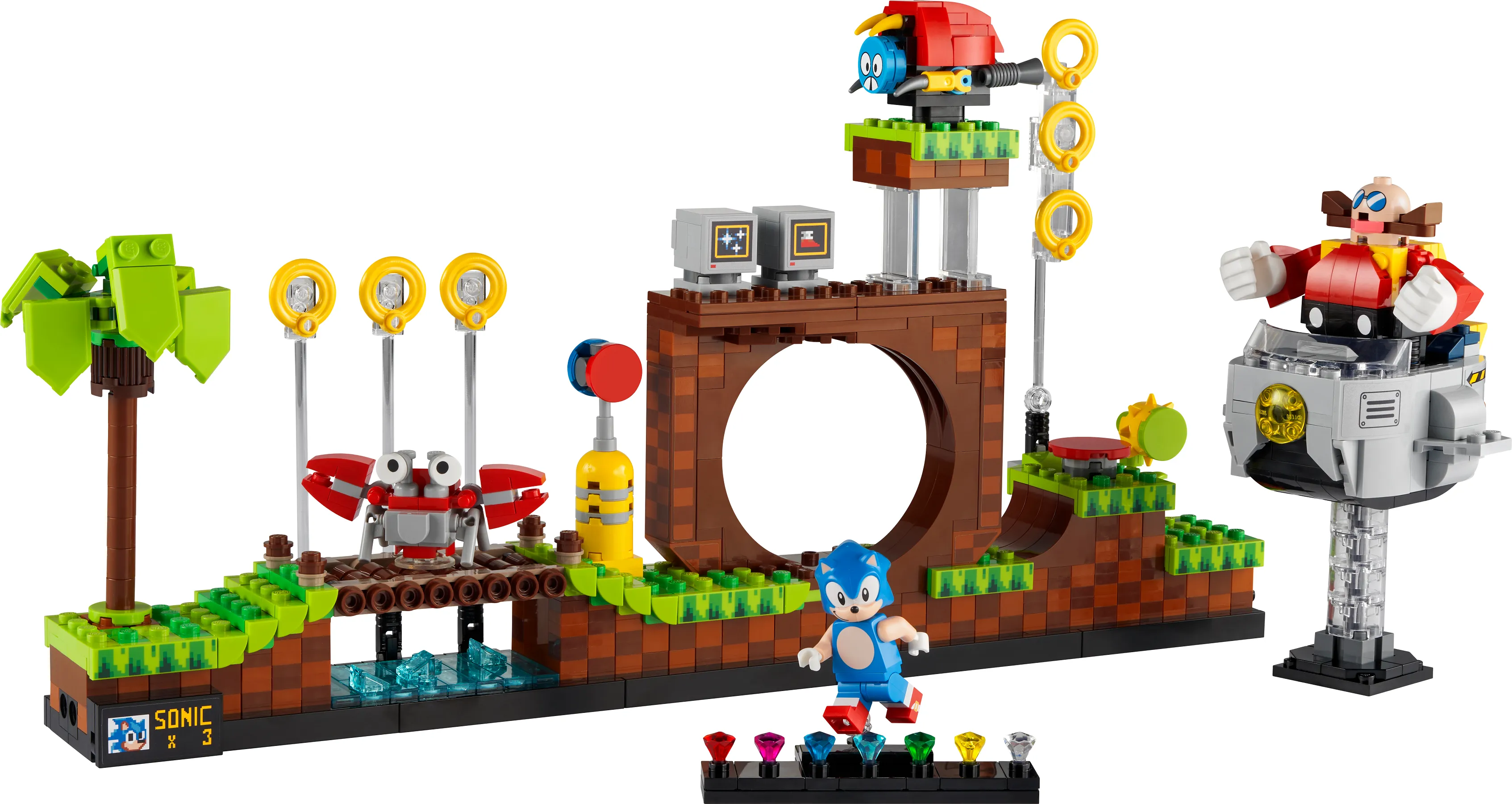 LEGO Ideas Sonic the Hedgehog Green Hill Zone • Set 21331