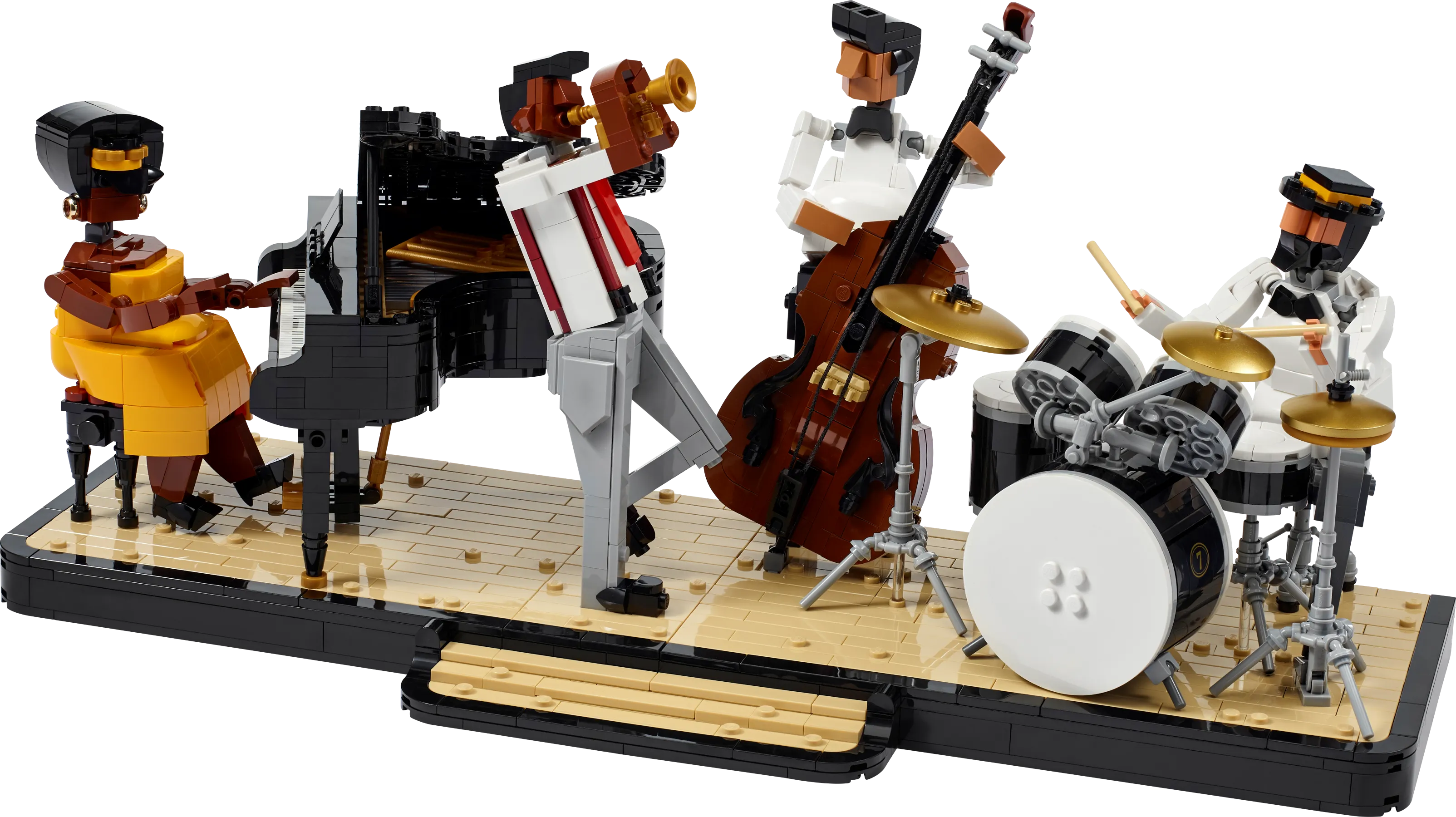musicplant セット Amazon.com: LEGO Ideas Jazz Quartet 21334 Building Blocks
