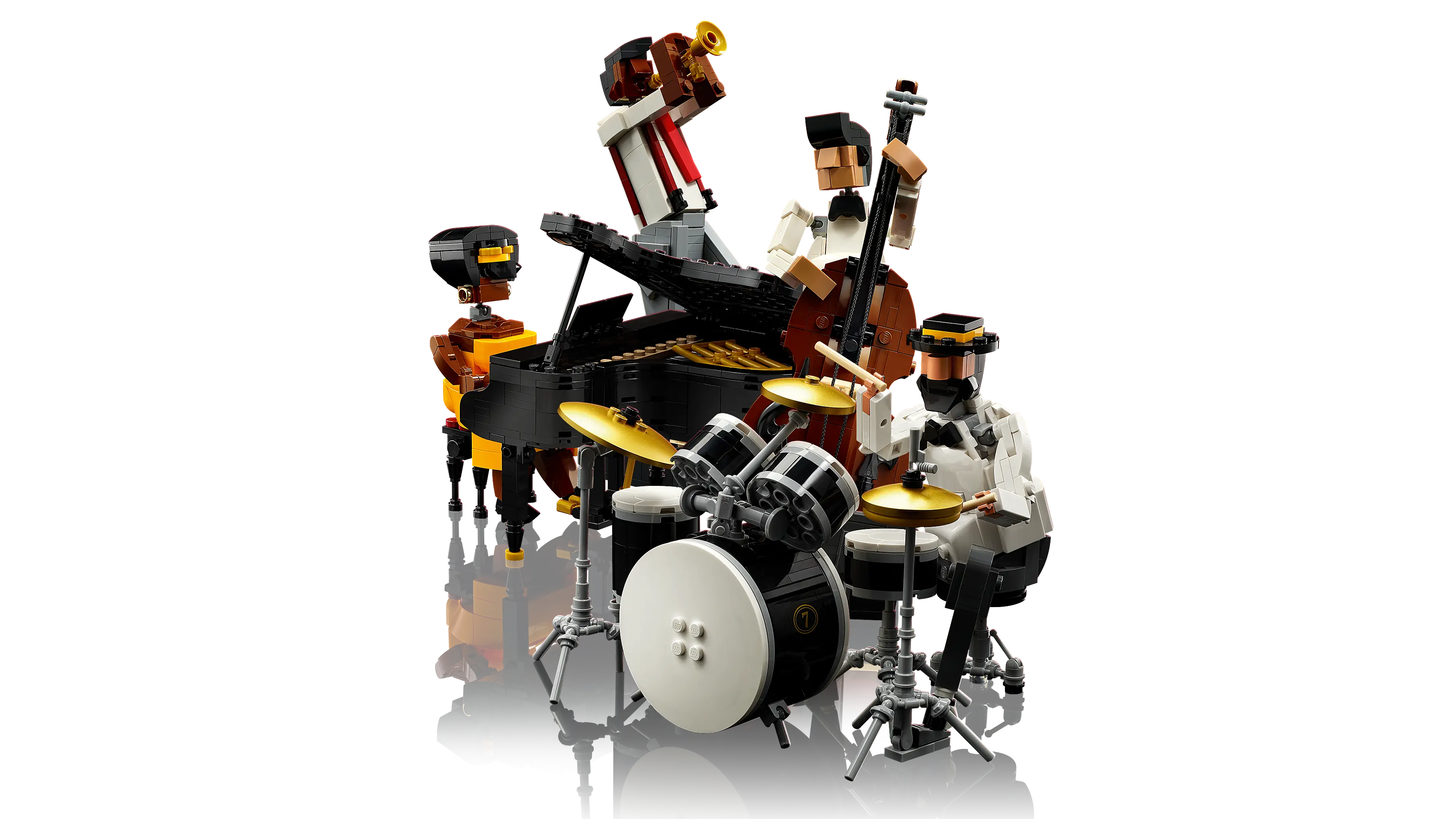 LEGO Ideas Jazz Quartet • Set 21334 • SetDB • Merlins Bricks