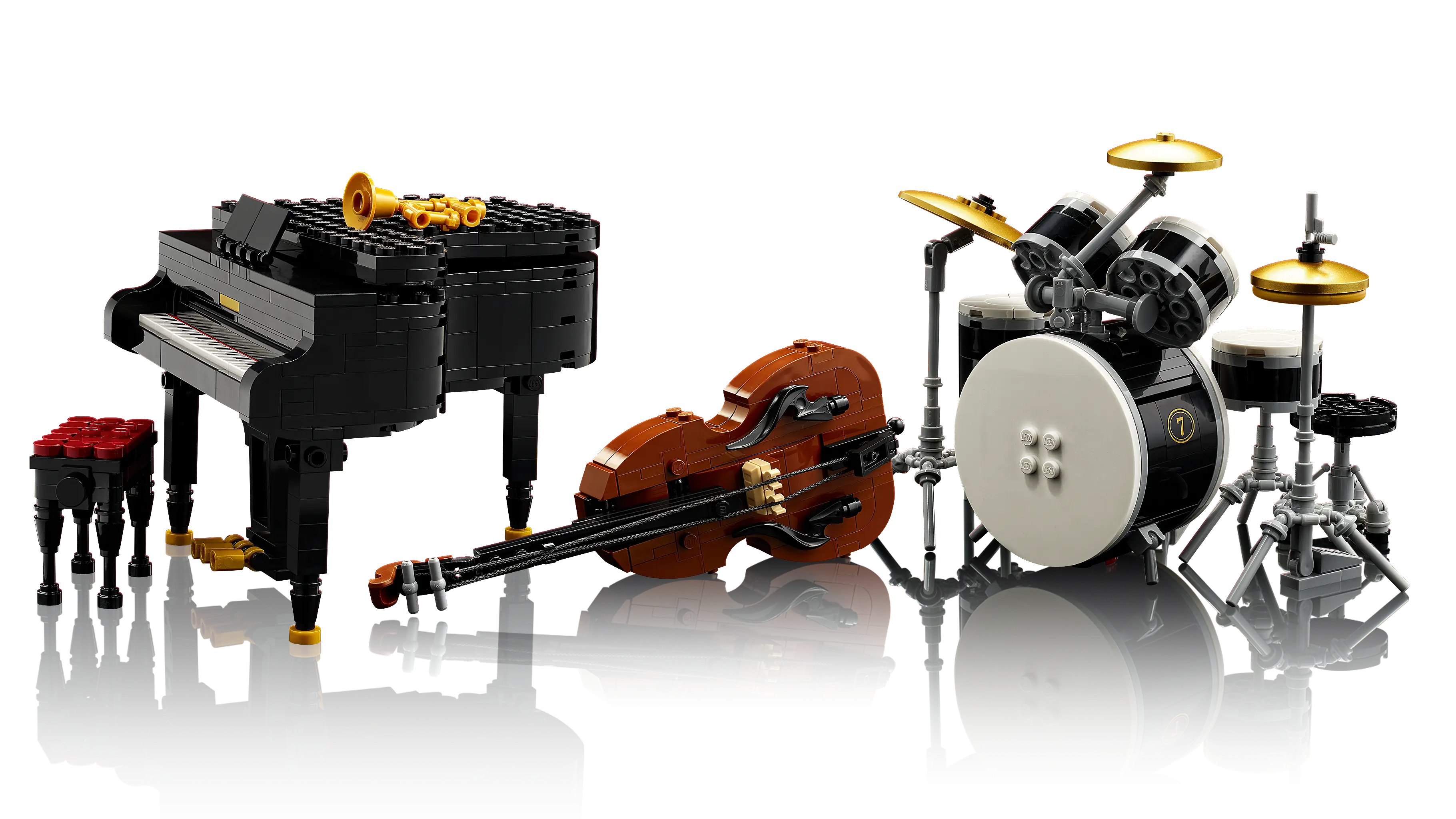 LEGO Ideas Jazz Quartet • Set 21334 • SetDB • Merlins Bricks