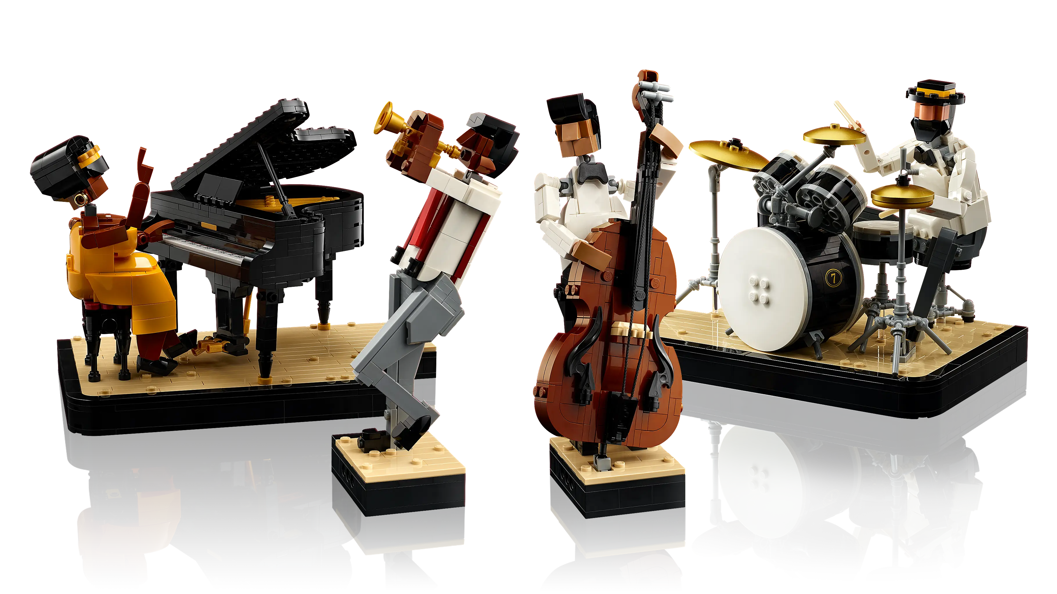 LEGO Ideas Jazz Quartet • Set 21334 • SetDB • Merlins Bricks