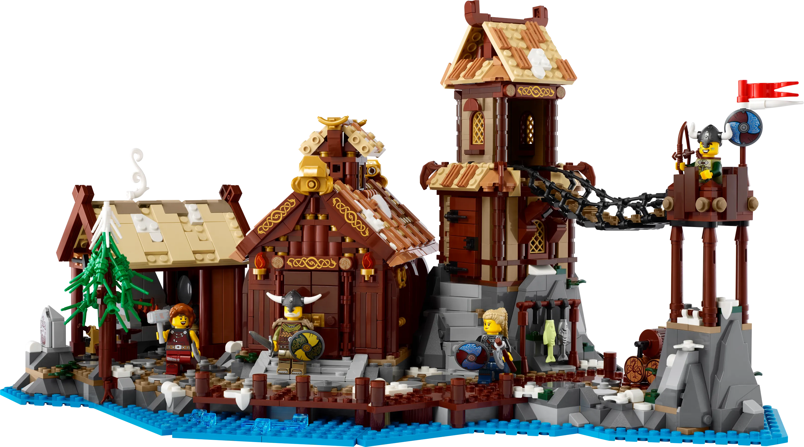 ミページ　3点セット Light Kit for LEGO Viking Village Ideas #21343 – ZENE