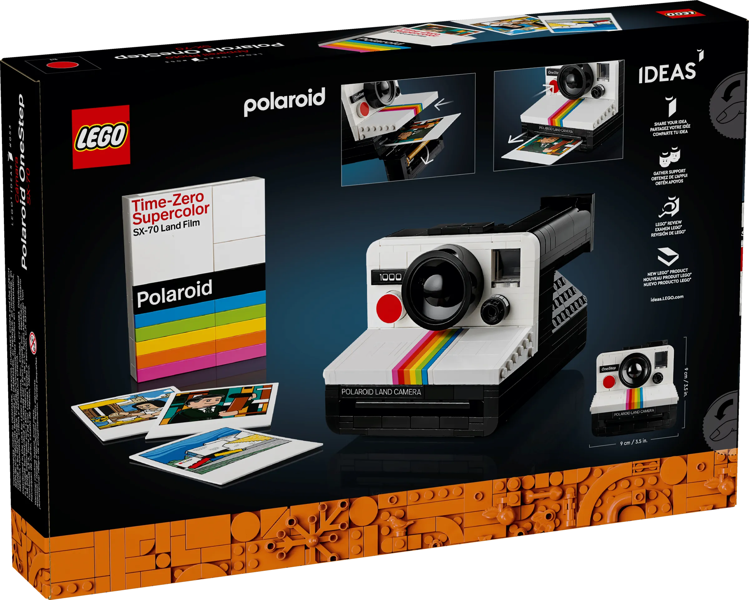 LEGO Ideas Polaroid OneStep SX-70 Camera • Set 21345 • SetDB