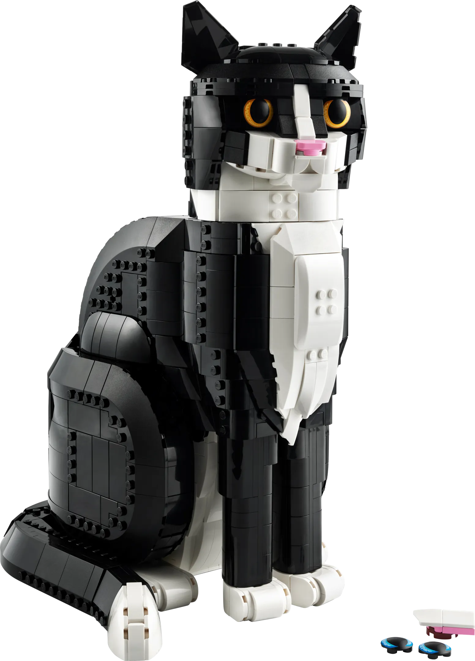 LEGO Ideas Tuxedo Cat • Set 21349 • SetDB • Merlins Bricks