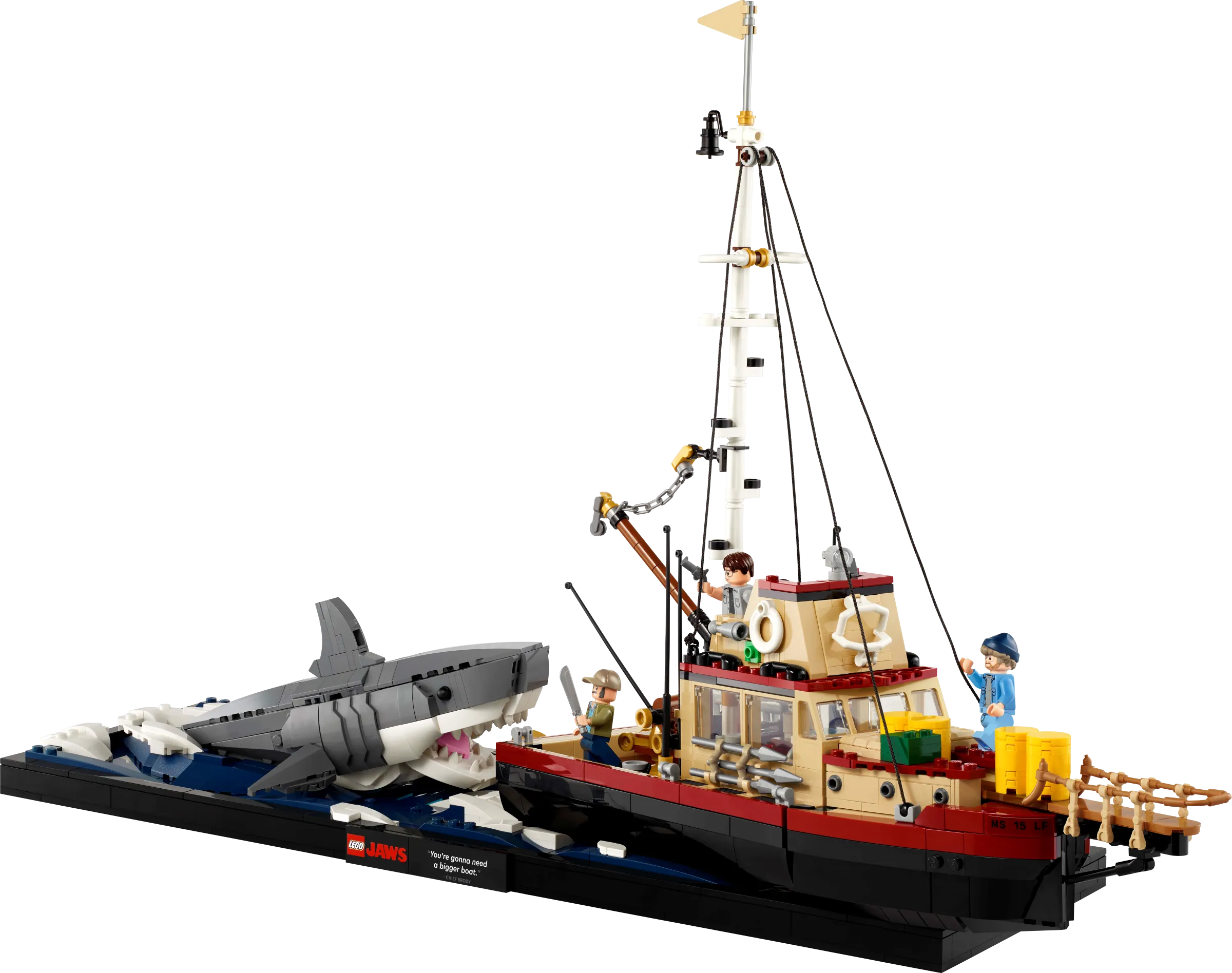 LEGO Ideas Jaws Set 21350 SetDB Merlins Bricks