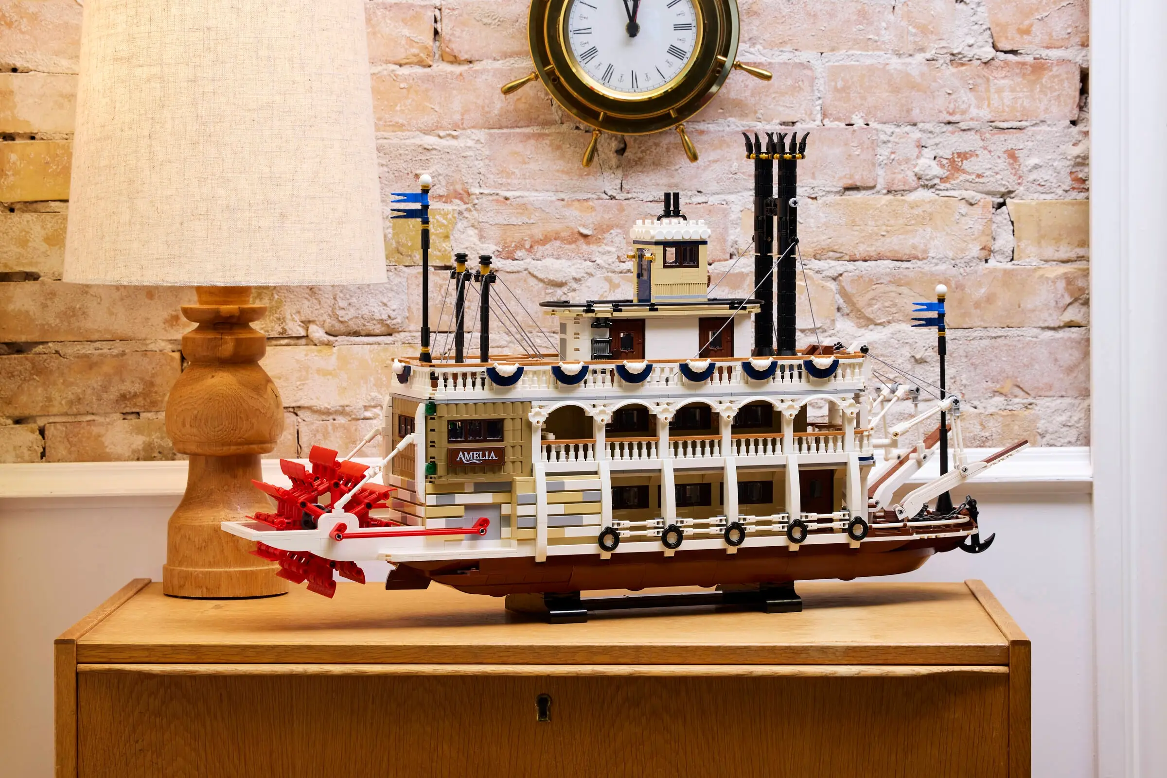 LEGO Ideas River Steamboat • Set 21356 • SetDB