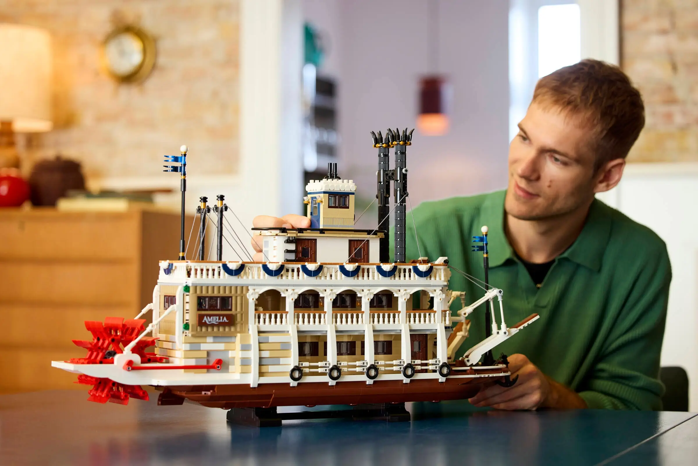 LEGO Ideas River Steamboat • Set 21356 • SetDB