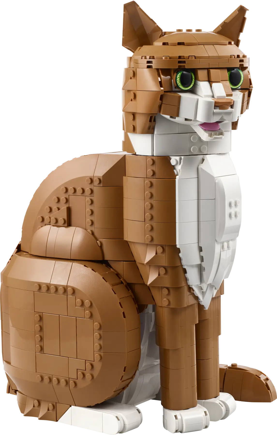 LEGO Ideas Orange Cat • Set 21376 • SetDB • Merlins Bricks