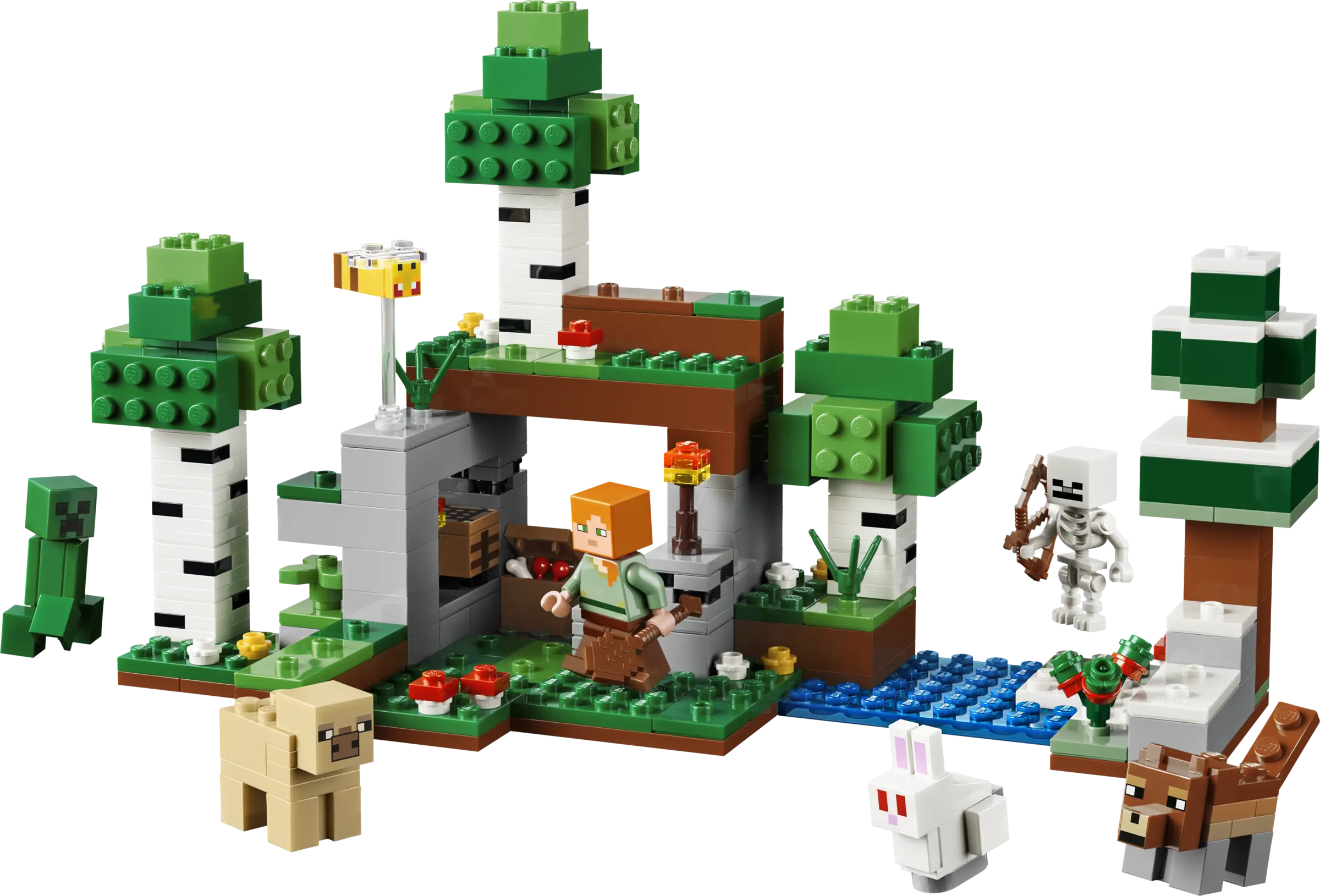 LEGO Minecraft First Night Adventure • Set 21593 • SetDB