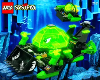 LEGO Aquazone Aqua Dozer • Set 2161 • SetDB • Merlins Bricks