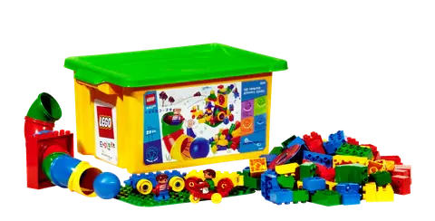 LEGO DUPLO Tubular Chest • BABY BLOCKS • Set 2224 • SetDB