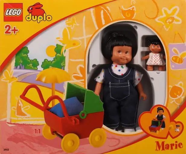 LEGO DUPLO Marie • BABY BLOCKS • Set 2952 • SetDB