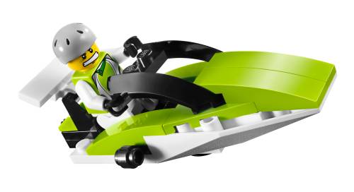 LEGO World Racers World Race Powerboat polybag • Set 30031