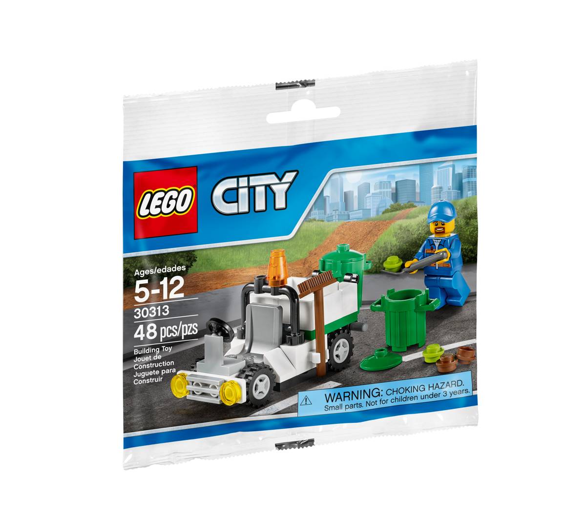 LEGO City Garbage Truck • Set 30313 • SetDB • Merlins Bricks