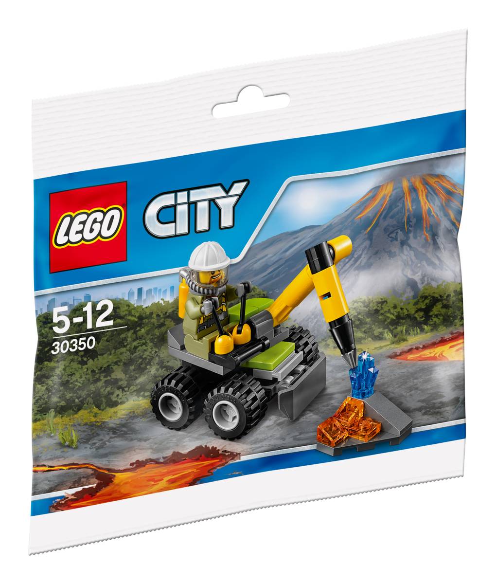 LEGO City Volcano Jackhammer • Set 30350 • SetDB