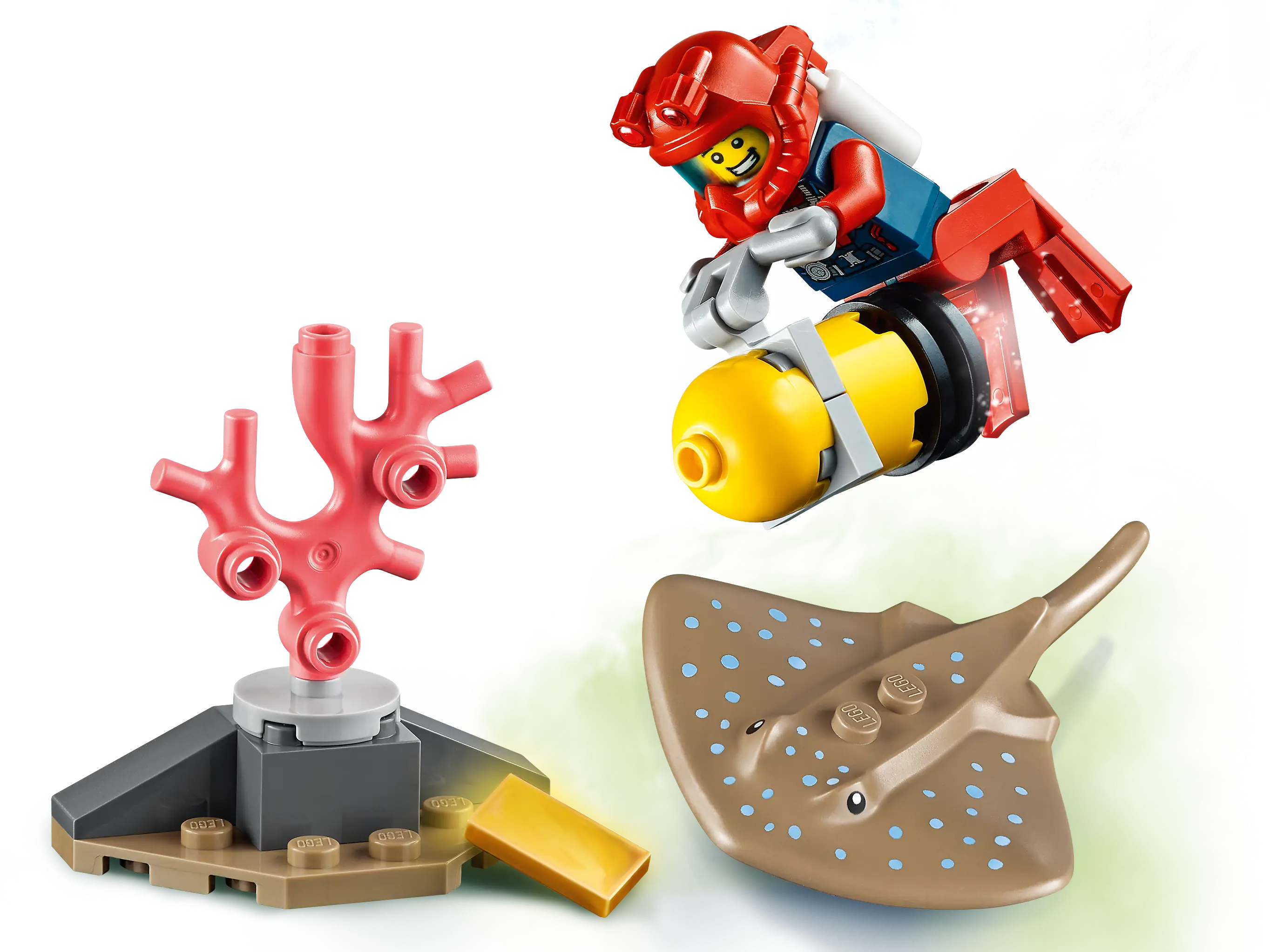 LEGO City Ocean Diver Set 30370 SetDB Merlins Bricks