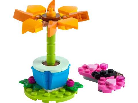 LEGO Friends Butterfly Organizer • Set 40156 • SetDB