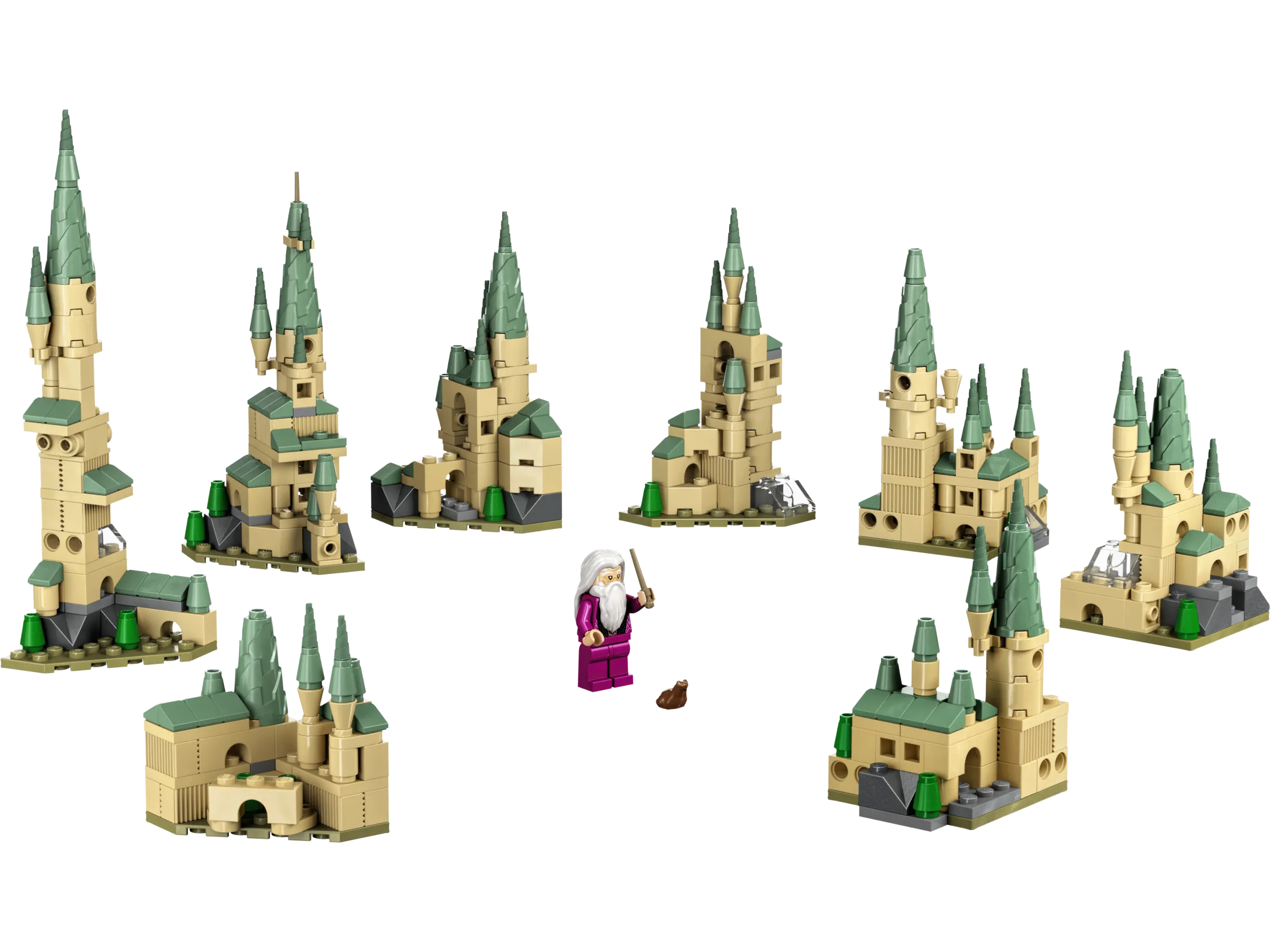 LEGO Harry Potter 40577: Hogwarts Grand Staircase and shops 30435