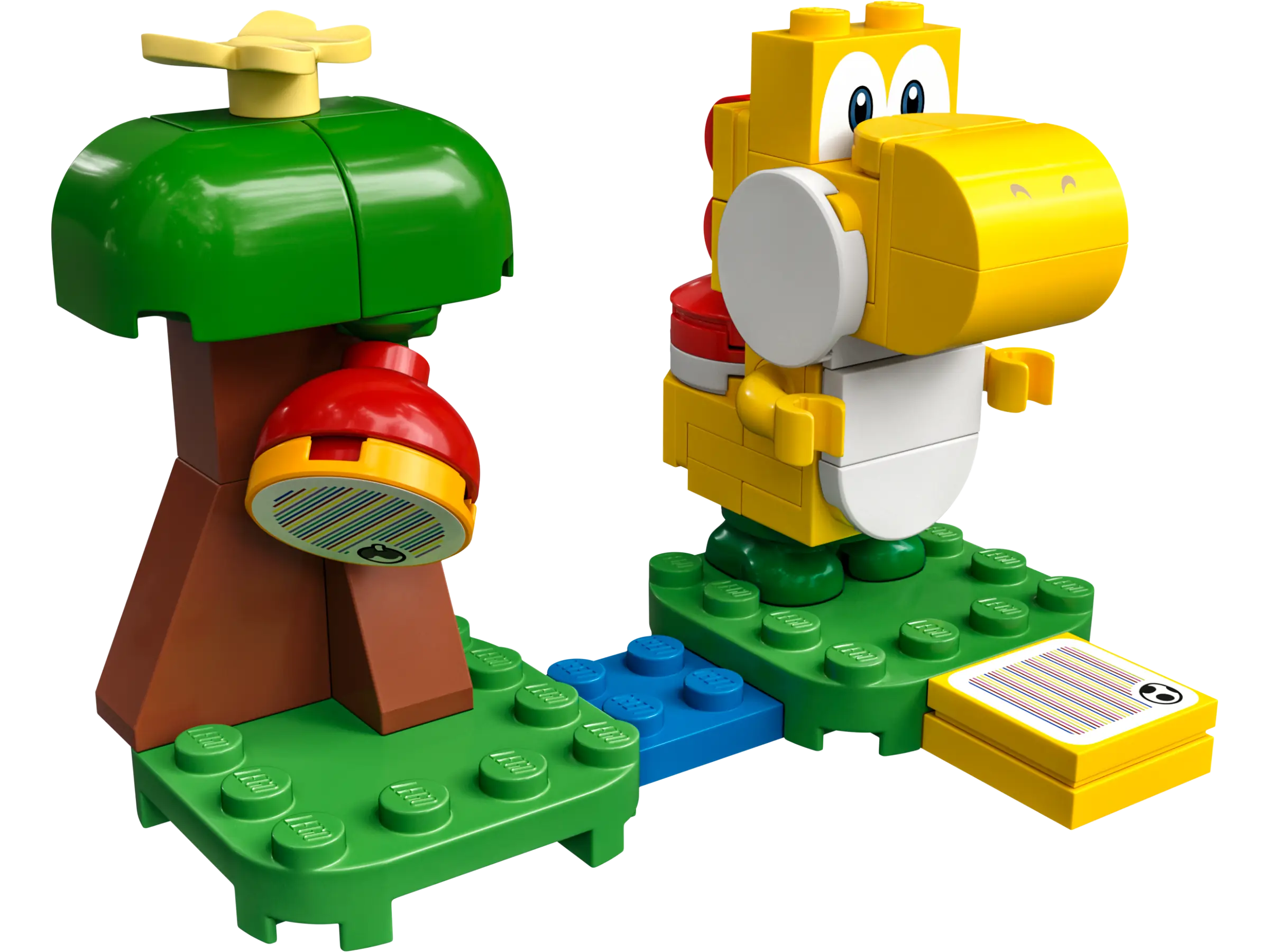 LEGO Super Mario Yellow Yoshi's Fruit Tree Expansion Set