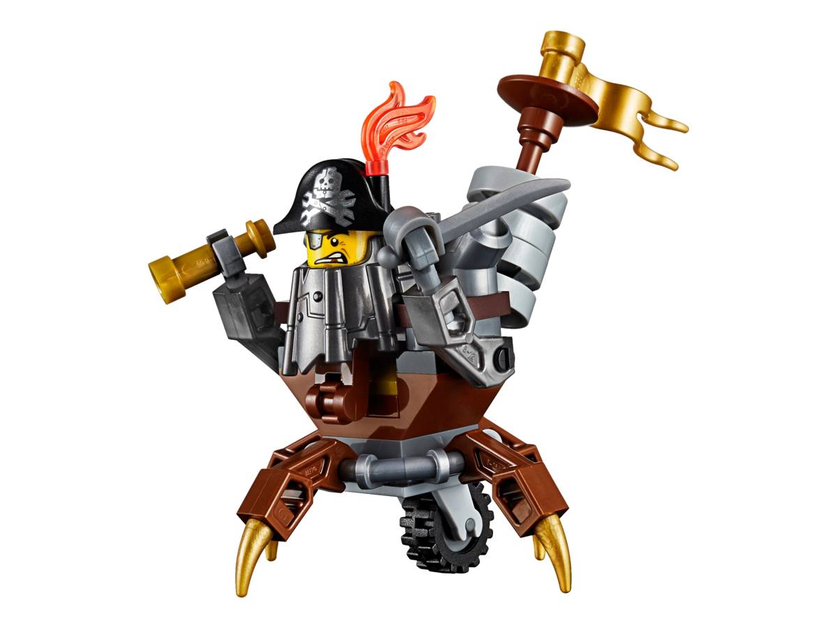 LEGO THE LEGO MOVIE 2 Mini Master-Building MetalBeard