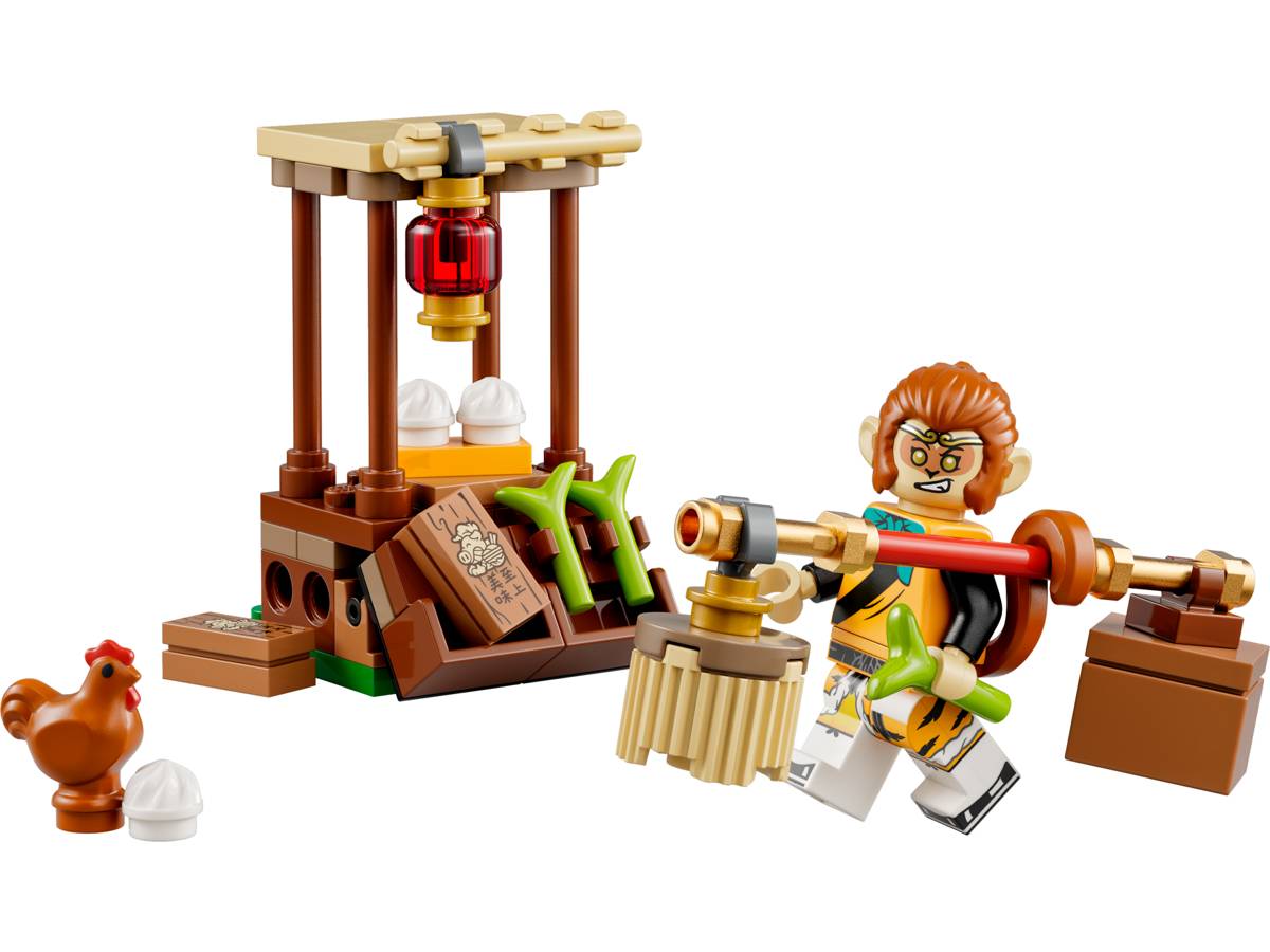 LEGO Monkie Kid Monkey King Marketplace • Set 30656 • SetDB