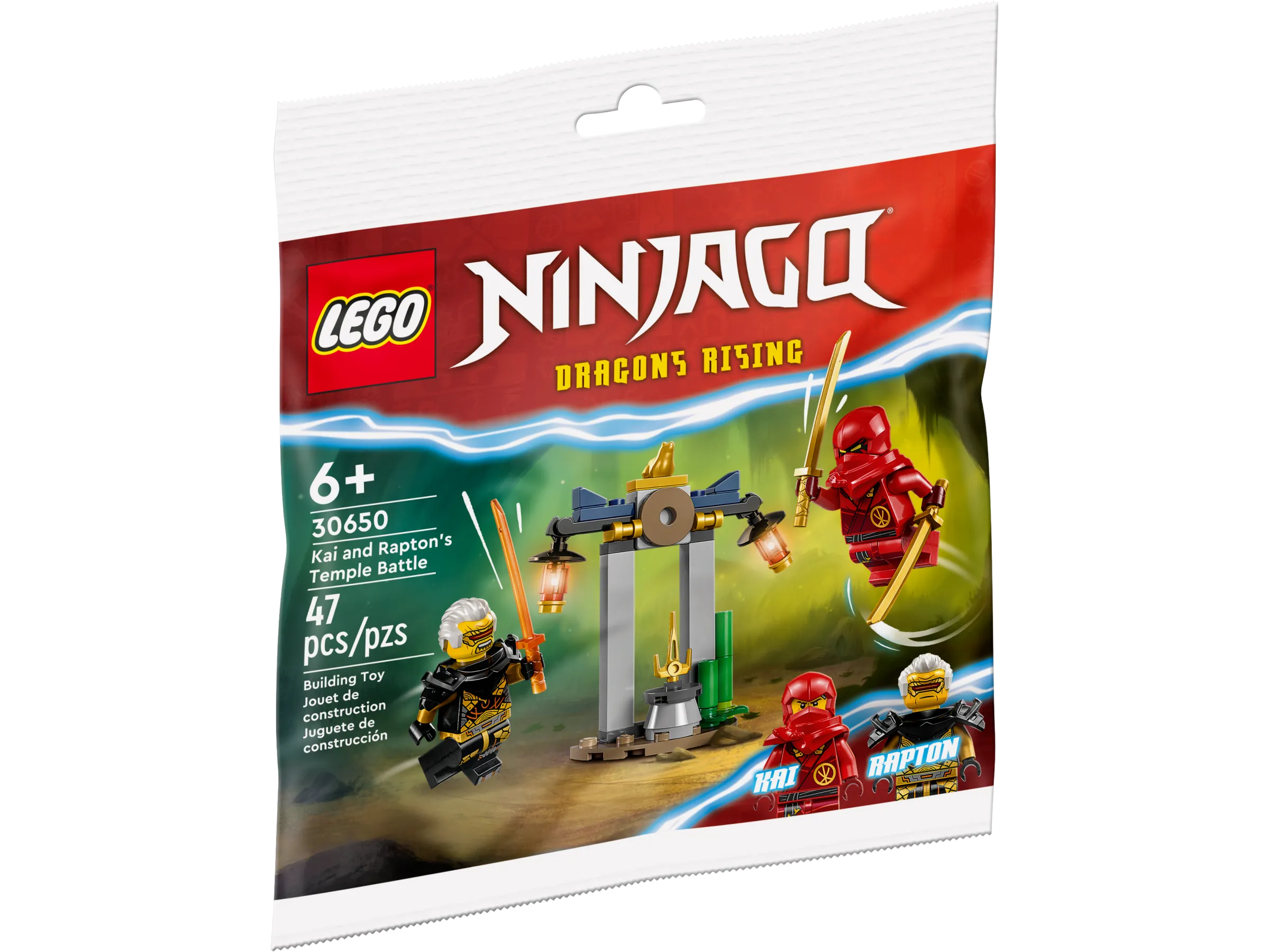 LEGO NINJAGO Tournament Training Ground & Kai and Rapton's