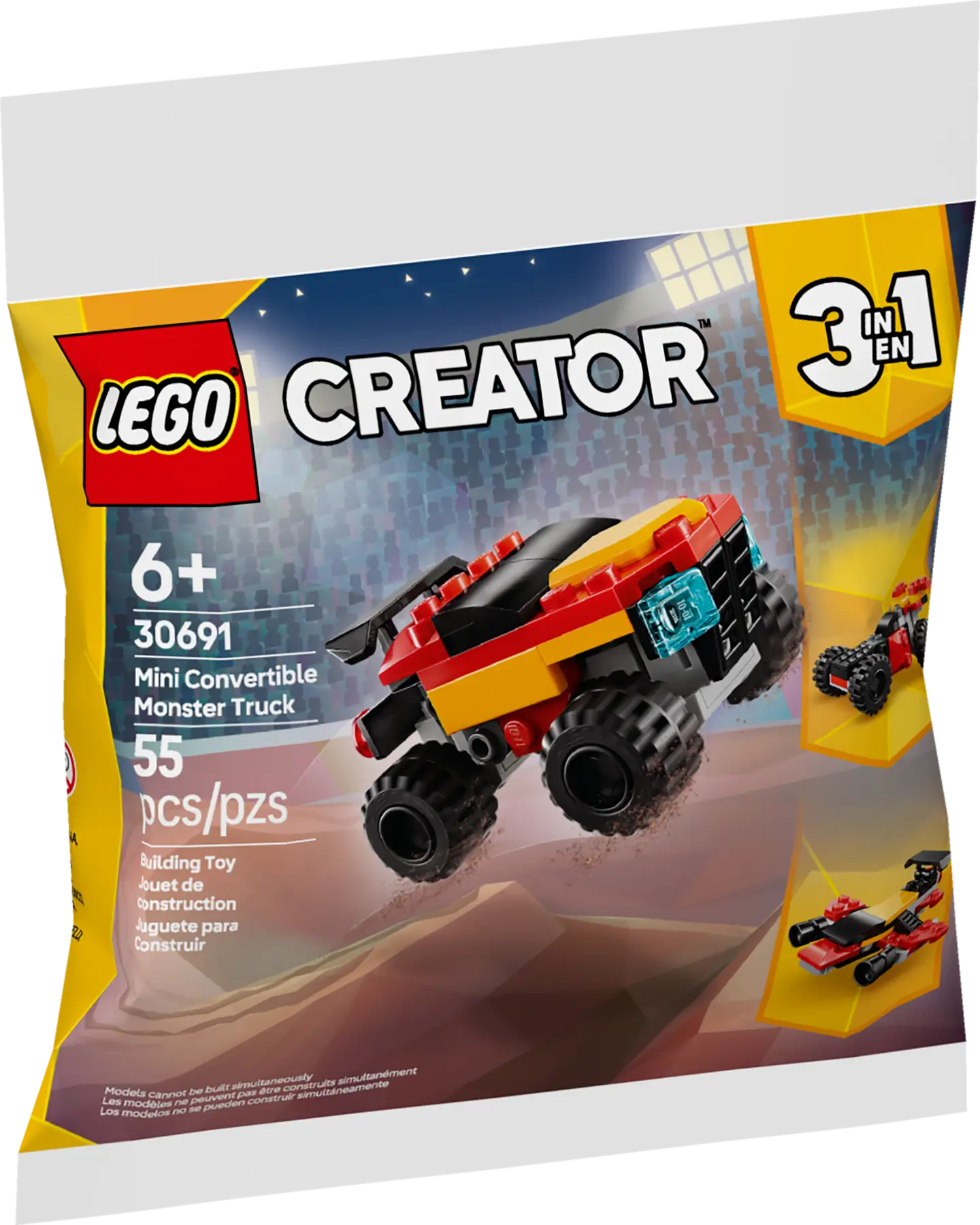 LEGO Creator Mini Convertible Monster Truck • Set 30691