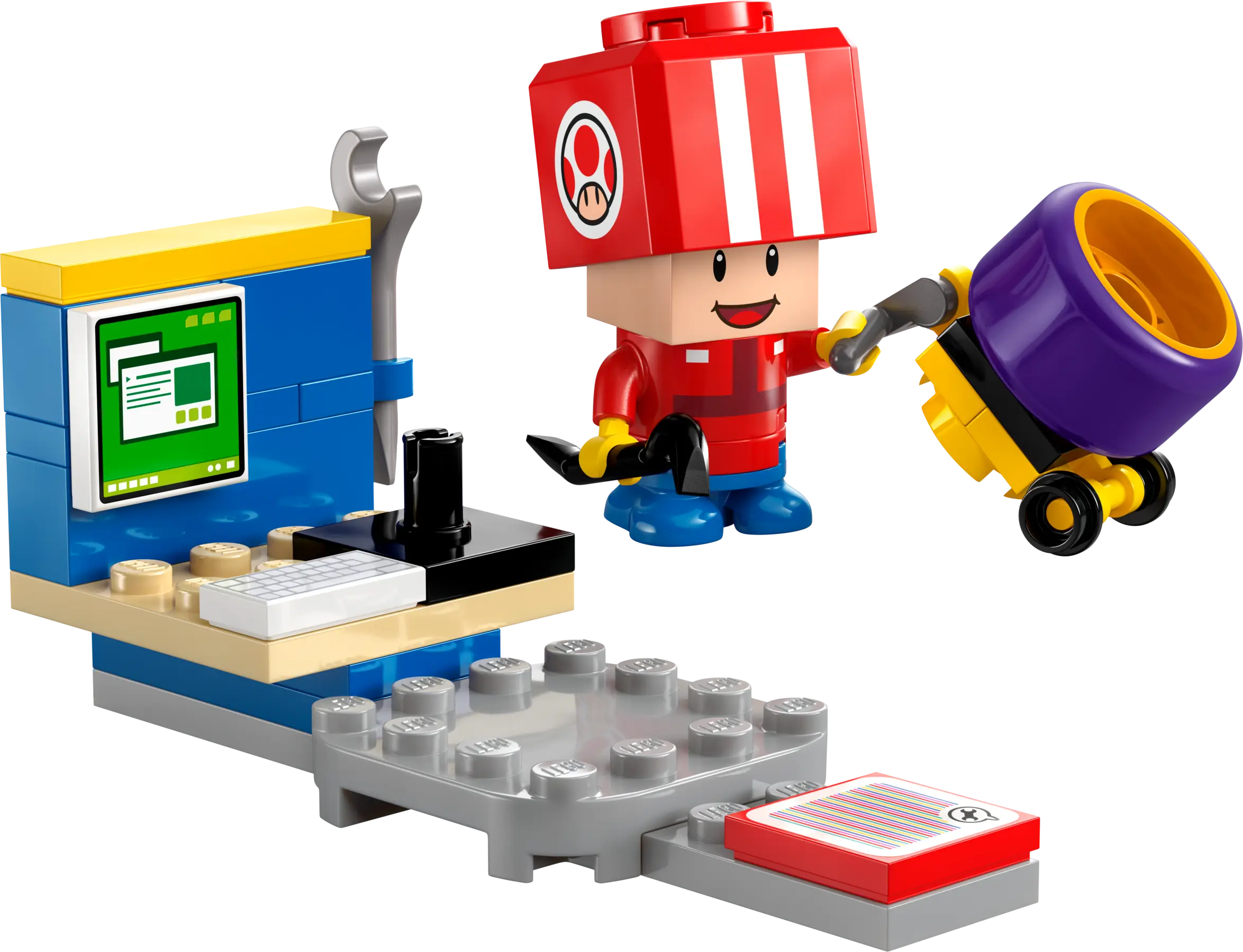 LEGO Super Mario Mario Kart Toad • Set 30702 • SetDB