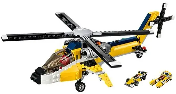 LEGO Creator Yellow Racers • Set 31023 • SetDB