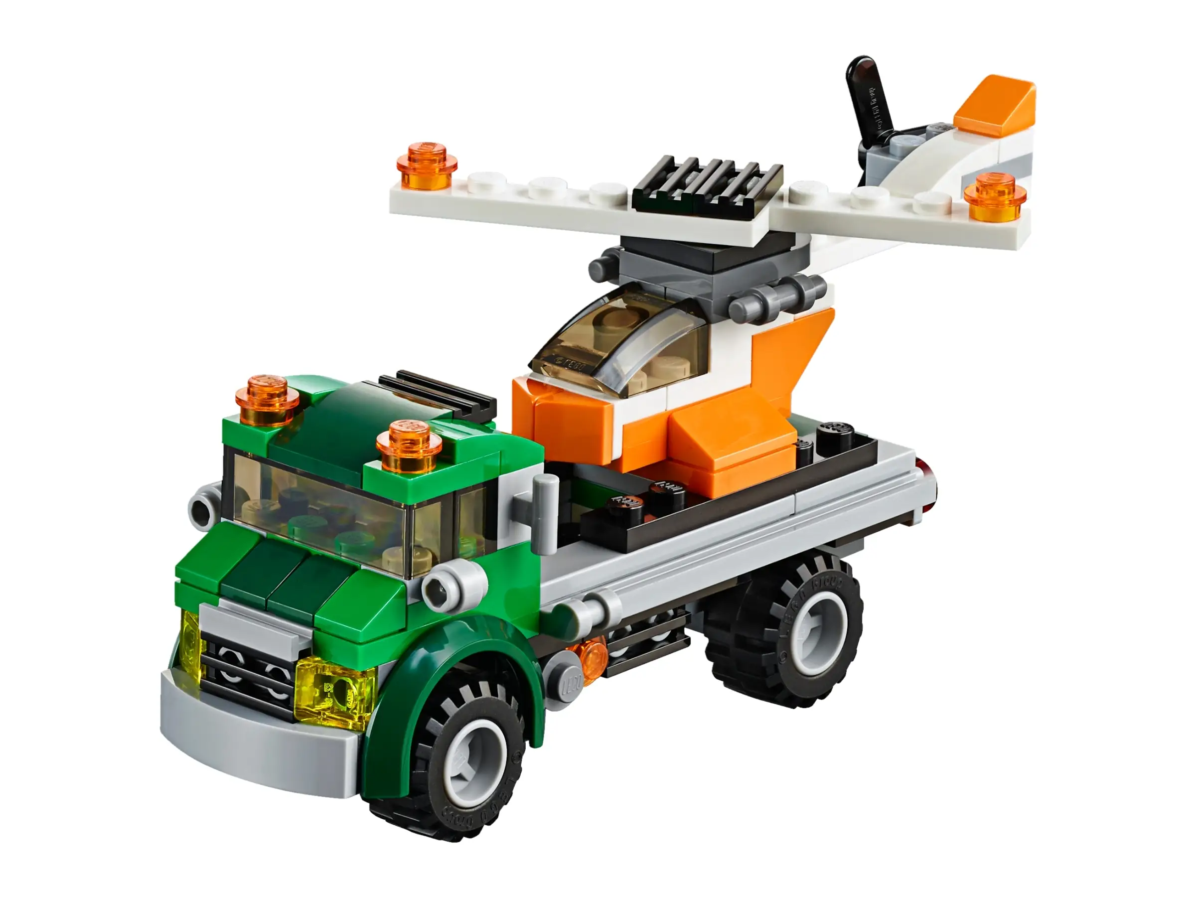 Lego orange helicopter sale