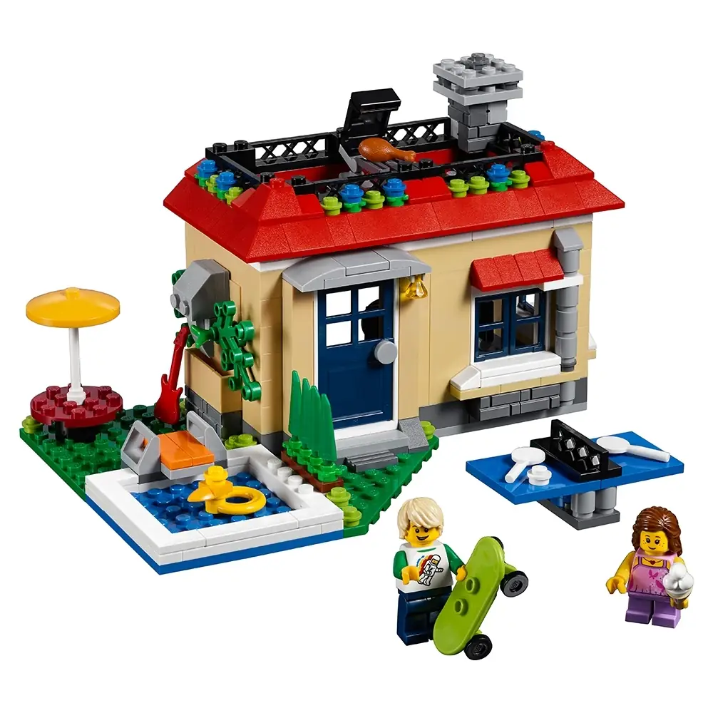 LEGO Creator Modular Poolside Holiday • Set 31067 • SetDB