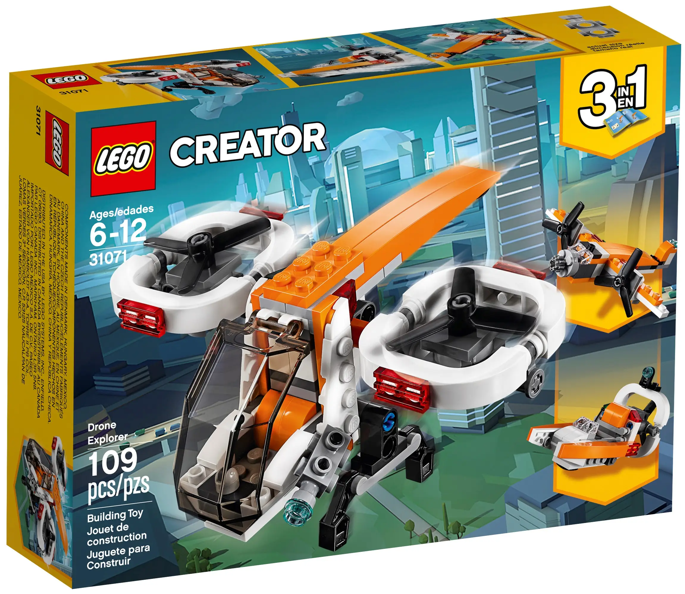 LEGO Creator Drone Explorer • Set 31071 • SetDB