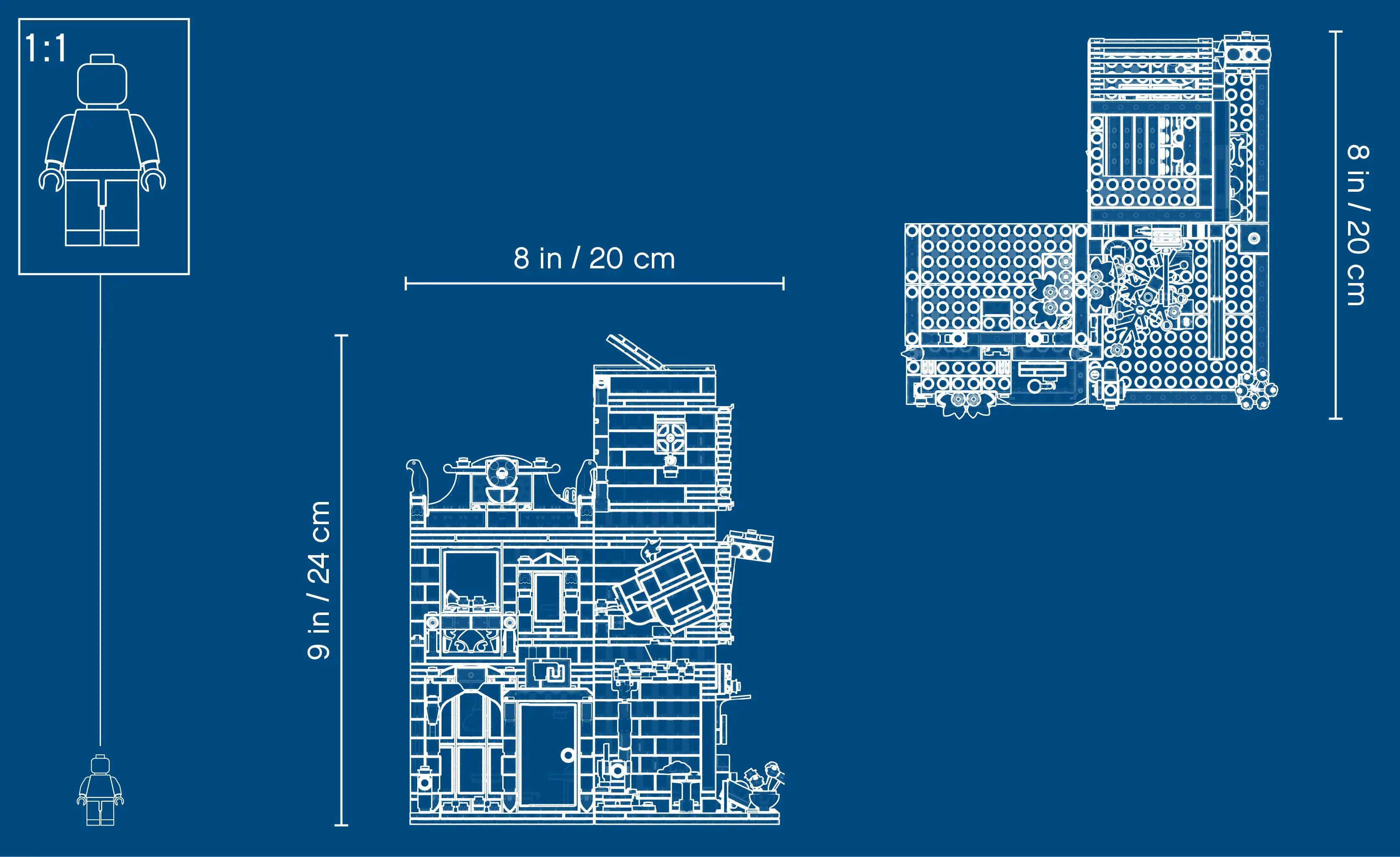 LEGO Creator Townhouse Pet Shop Café • Set 31097