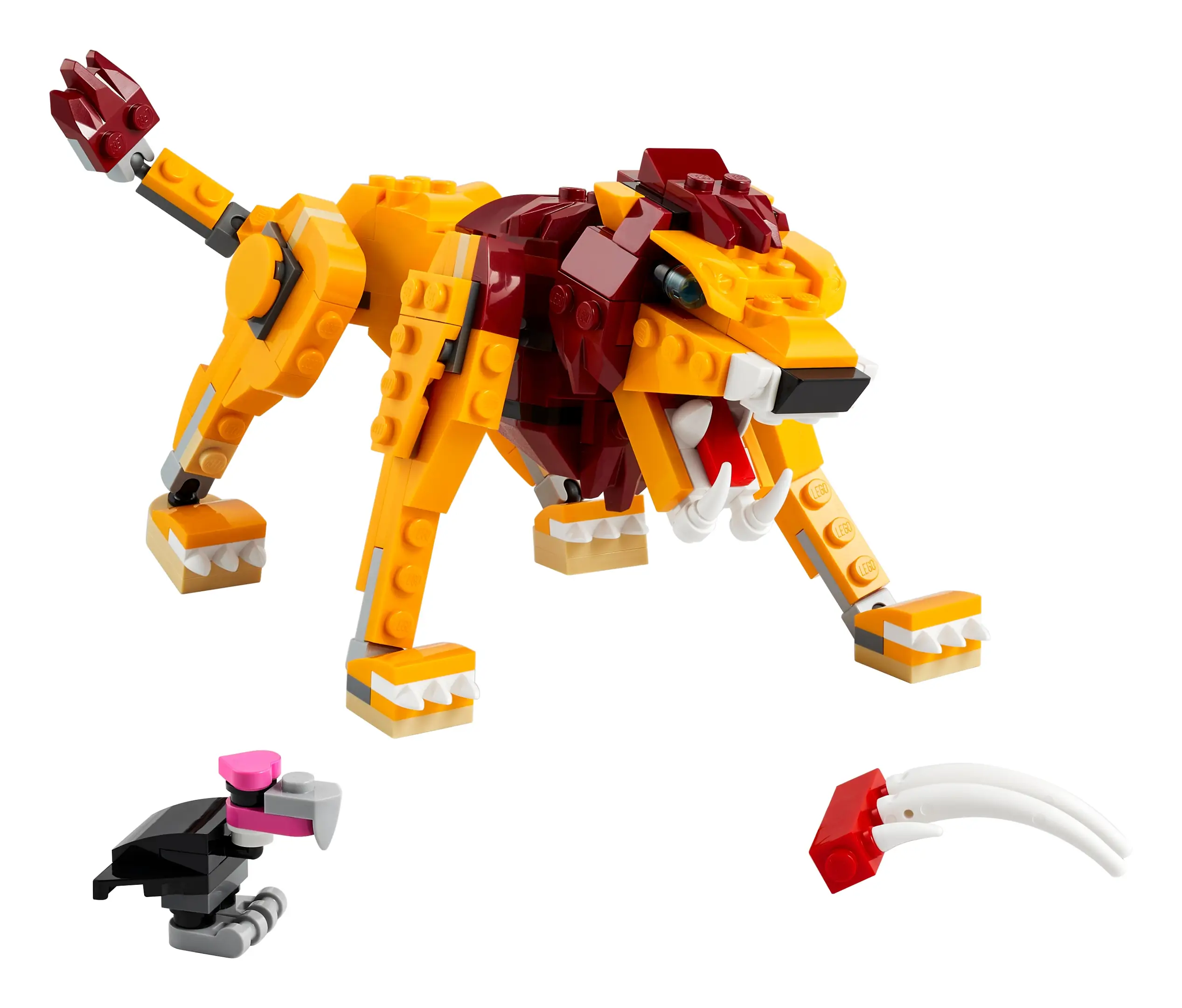 LEGO Creator Wild Lion • Set 31112 • SetDB • Merlins Bricks