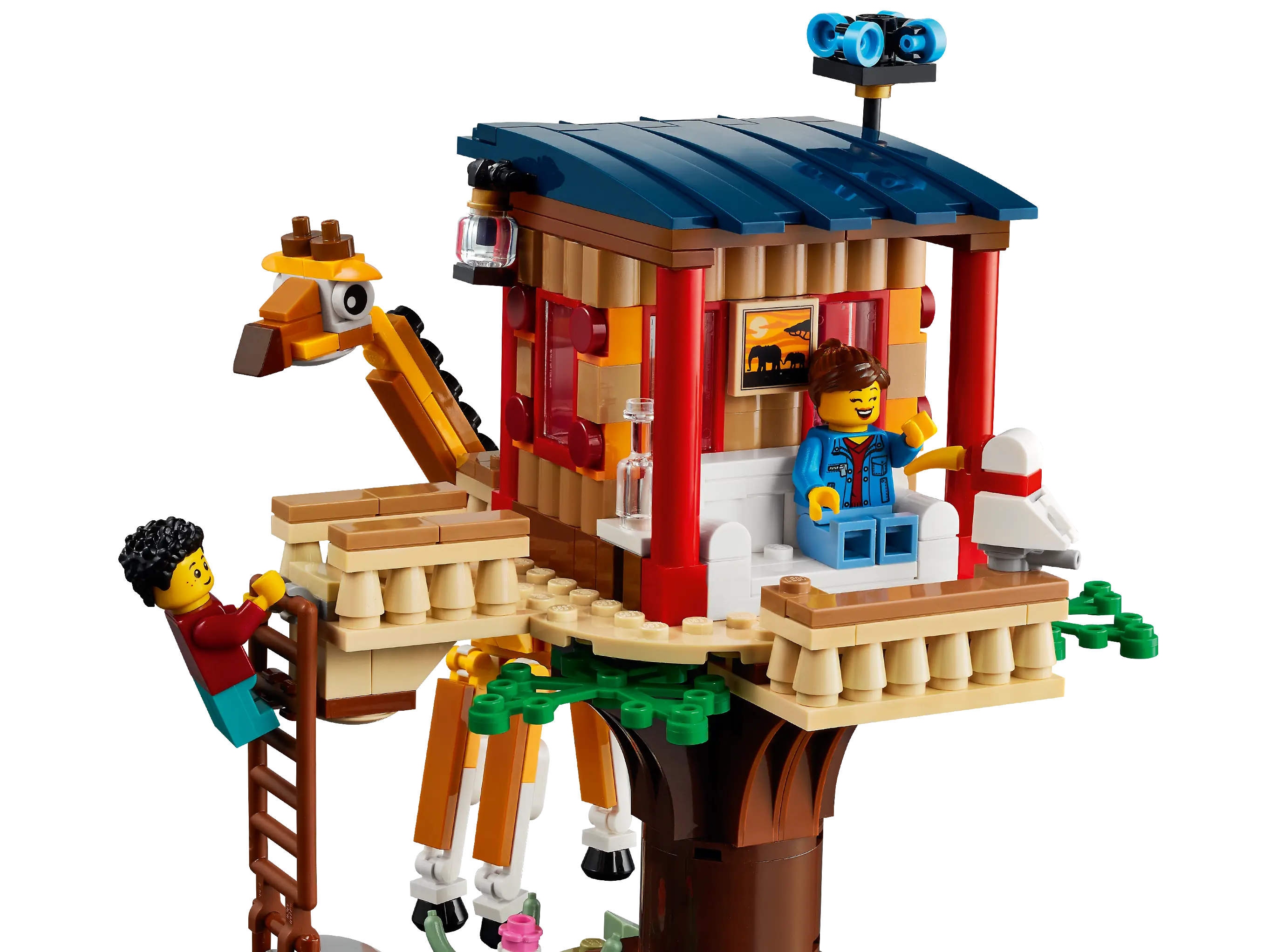 31116 Safari Lego Creator Safari Wildlife Tree House Lego 31116 Creator In  Safari Wildlife Tree House Animals Giraffe New Open Bo