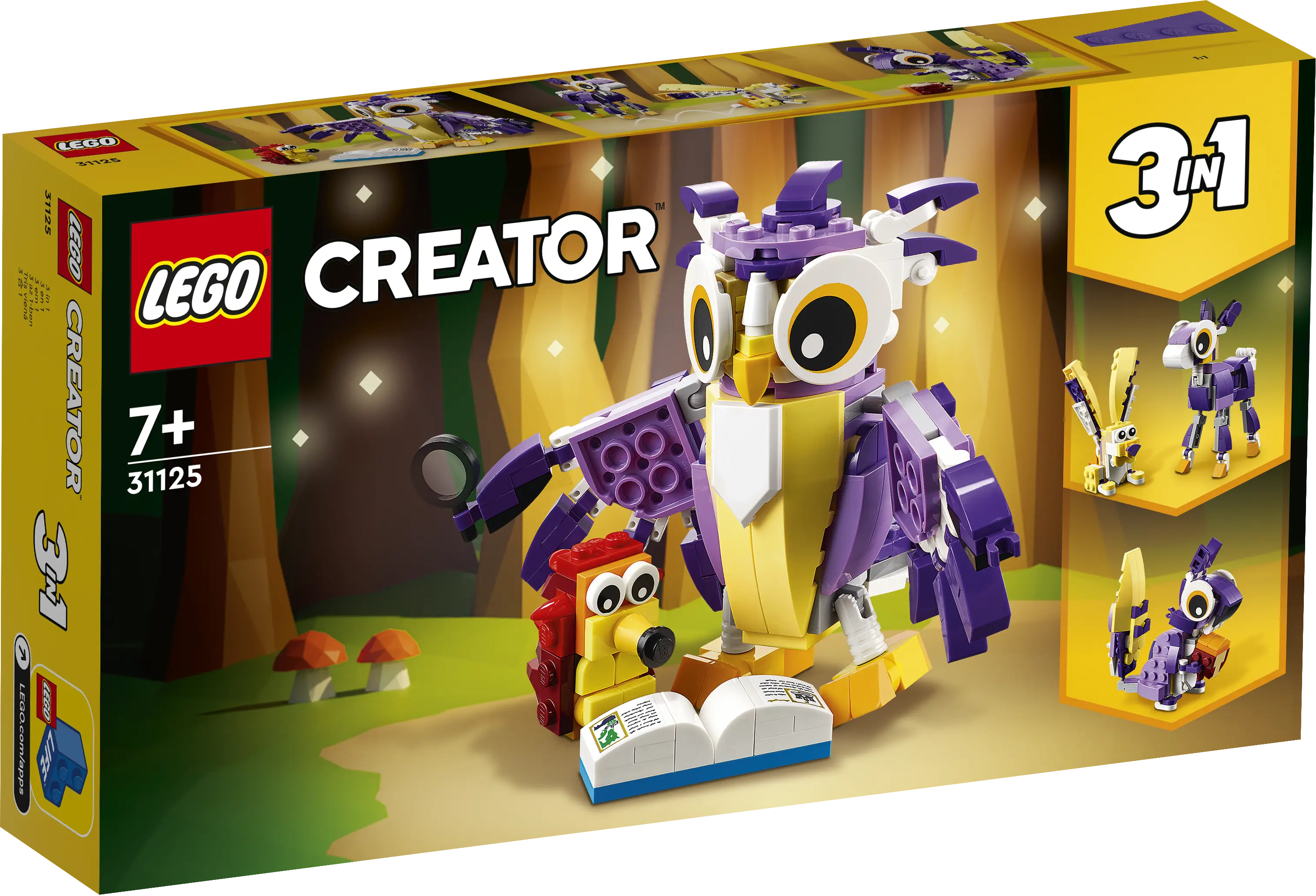 LEGO Creator Fantasy Forest Creatures • Set 31125 • SetDB