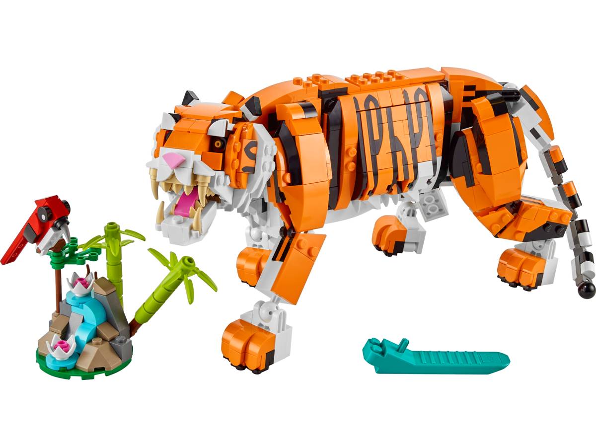LEGO Creator Majestic Tiger • Set 31129 • SetDB