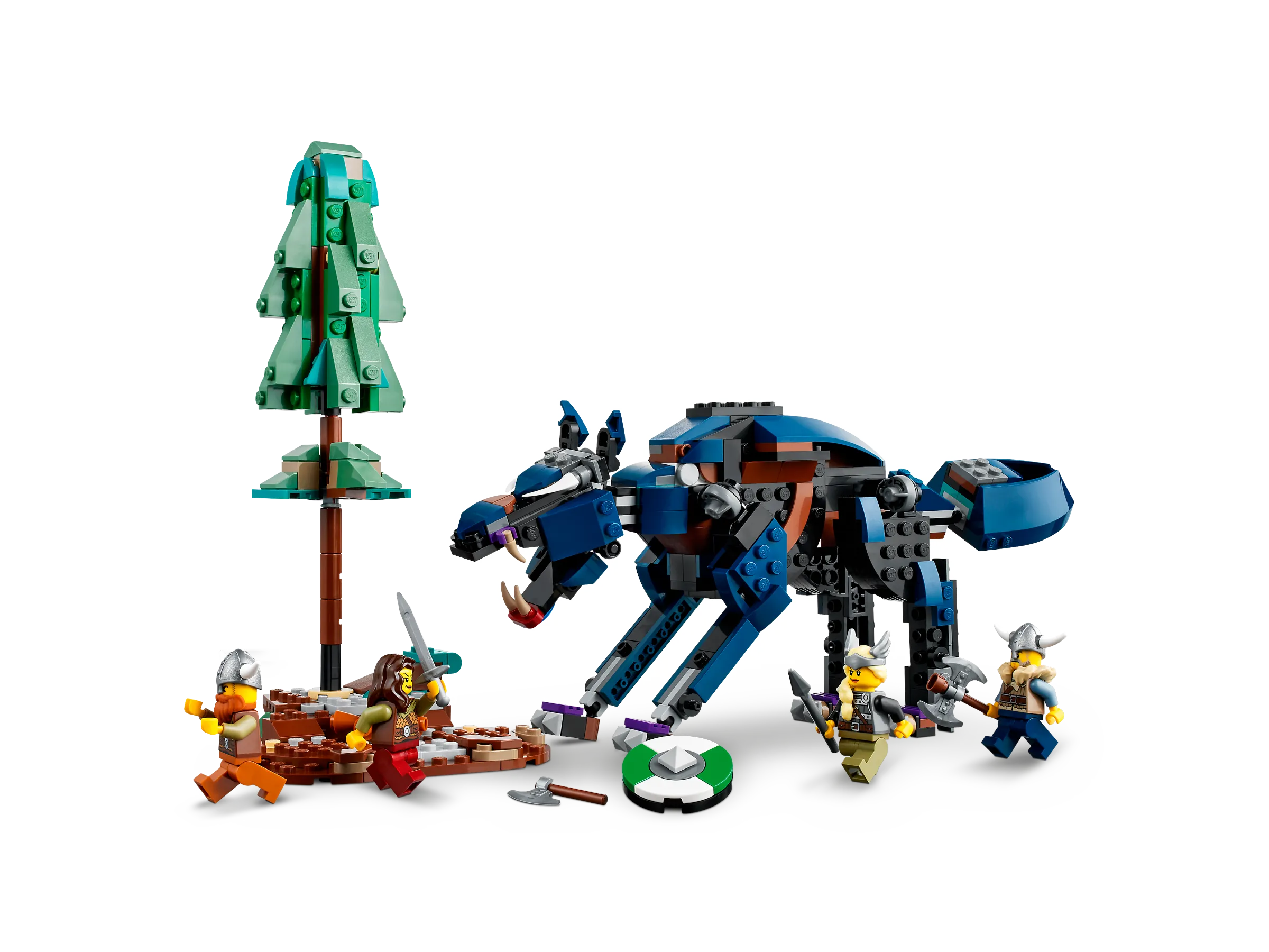 Midgard Serpent Lego Vikings Instructions LEGO Creator Viking Ship