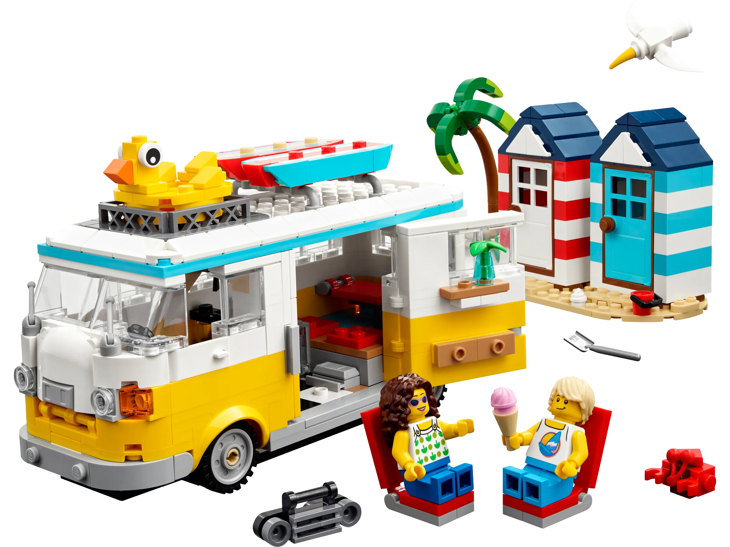 LEGO Creator Beach Camper Van • Set 31138 • SetDB