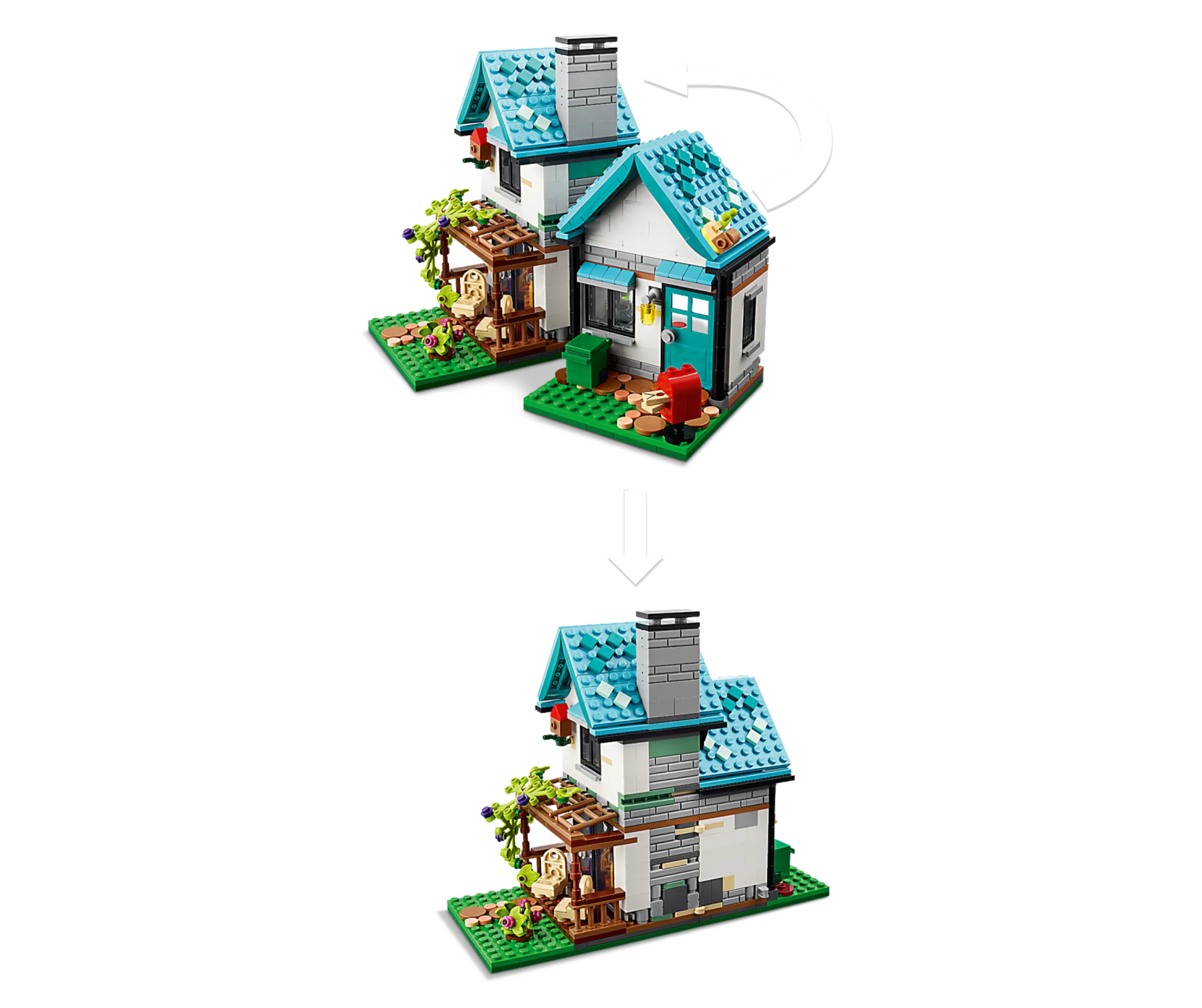 LEGO Creator Cozy House • Set 31139 • SetDB • Merlins Bricks