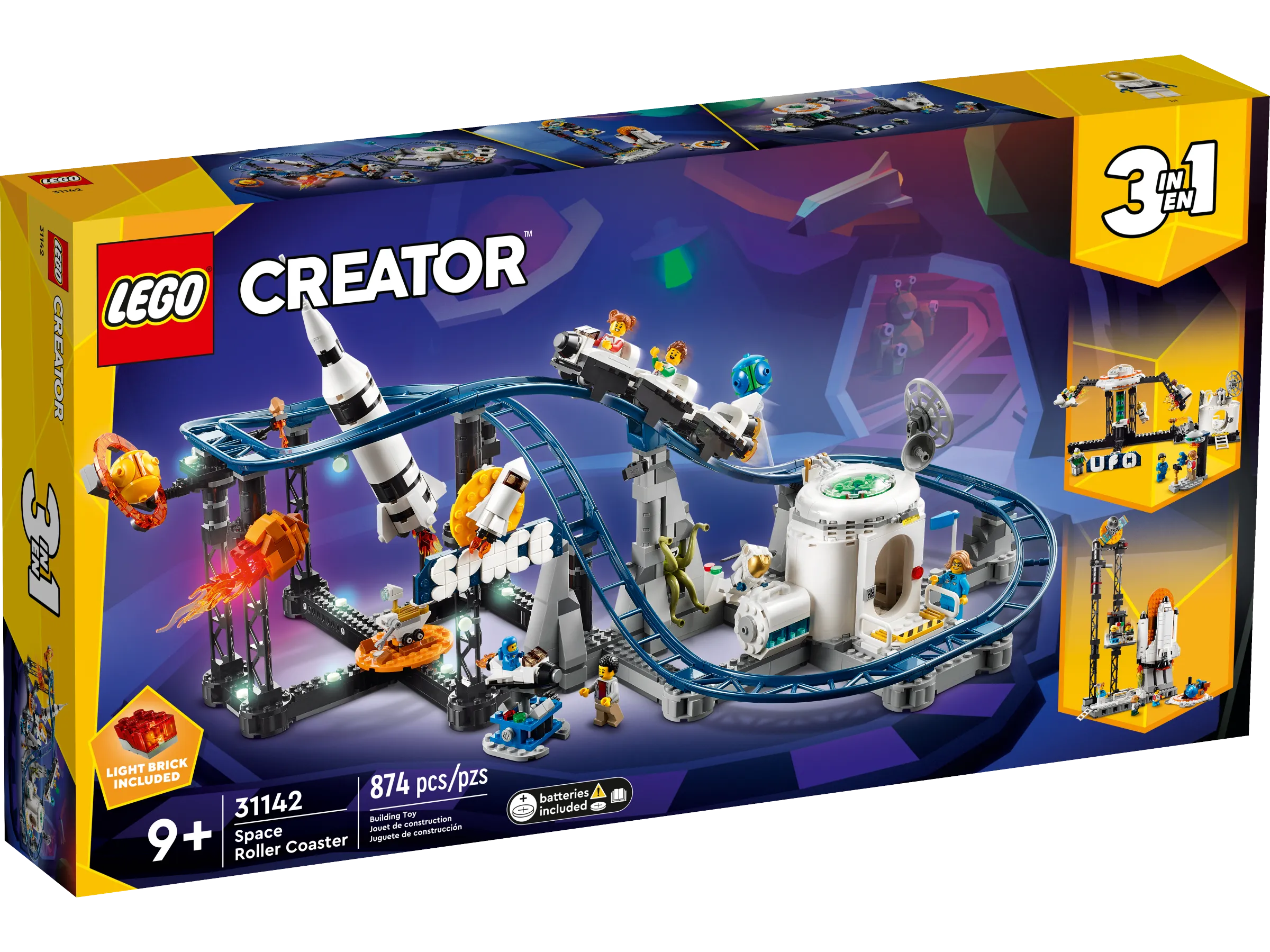 LEGO Creator Space Roller Coaster • Set 31142 • SetDB